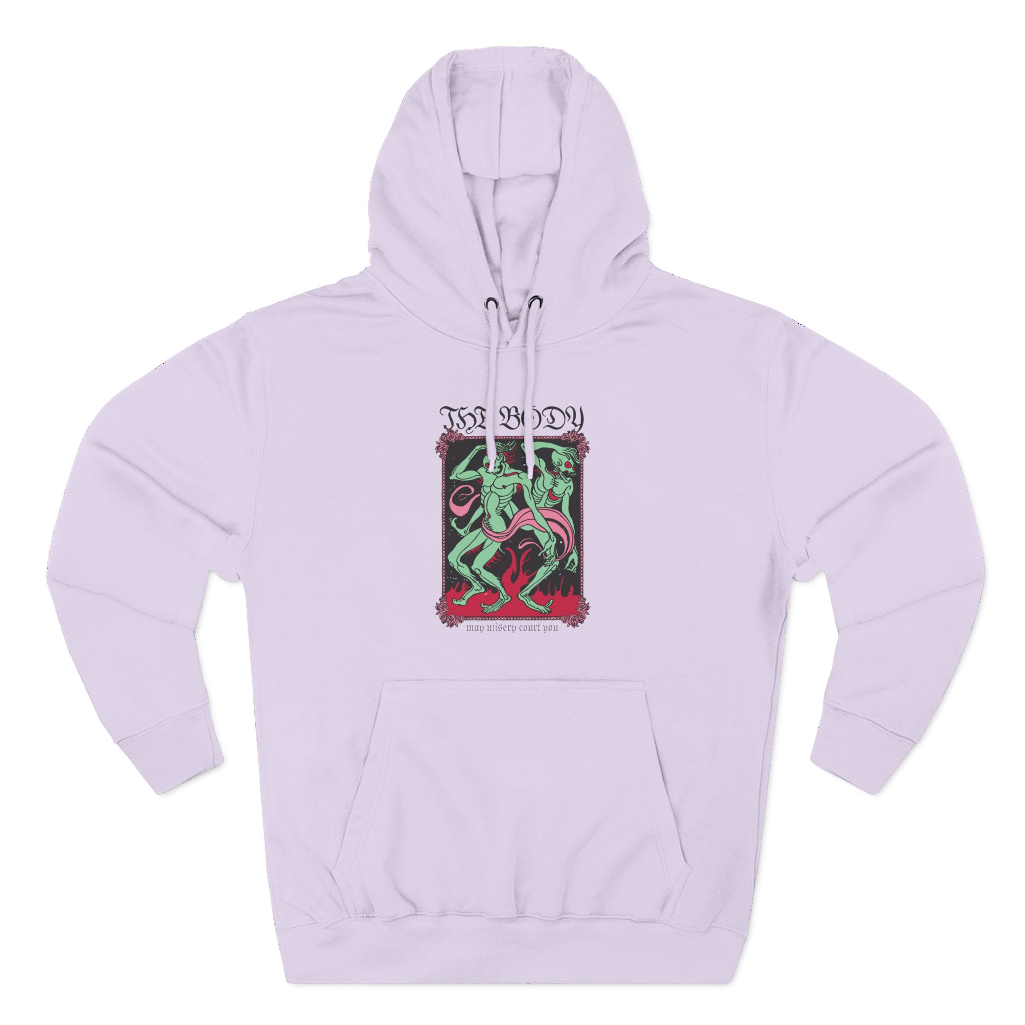 The Body Figures Three-Panel Fleece Hoodie