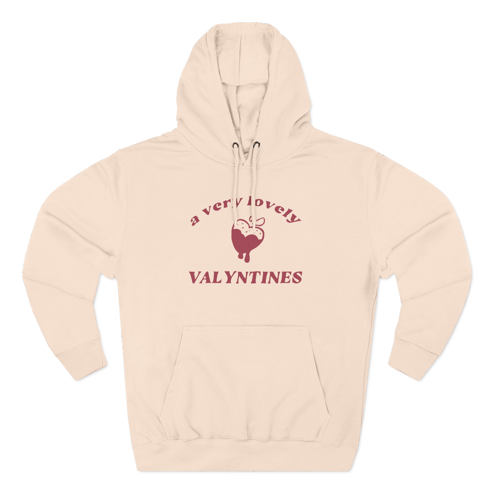 Lyn Lapid Valyntines Day Three-Panel Fleece Hoodie