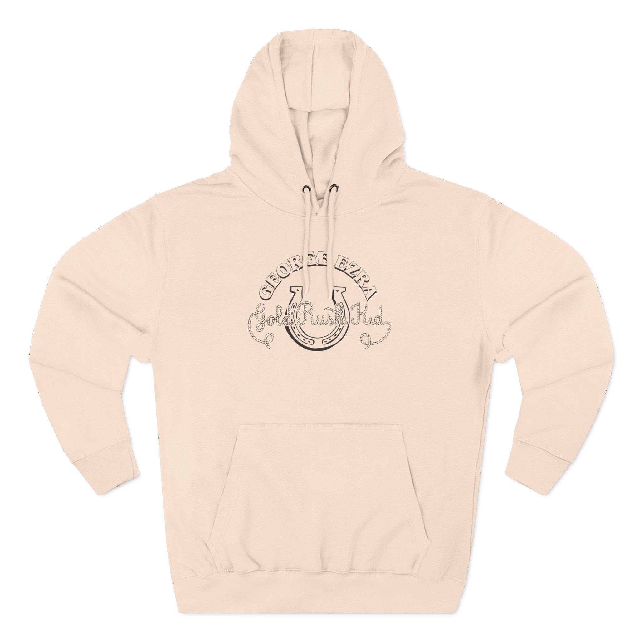 George Ezra Gold Rush Kid Horse Shoe Three-Panel Fleece Hoodie