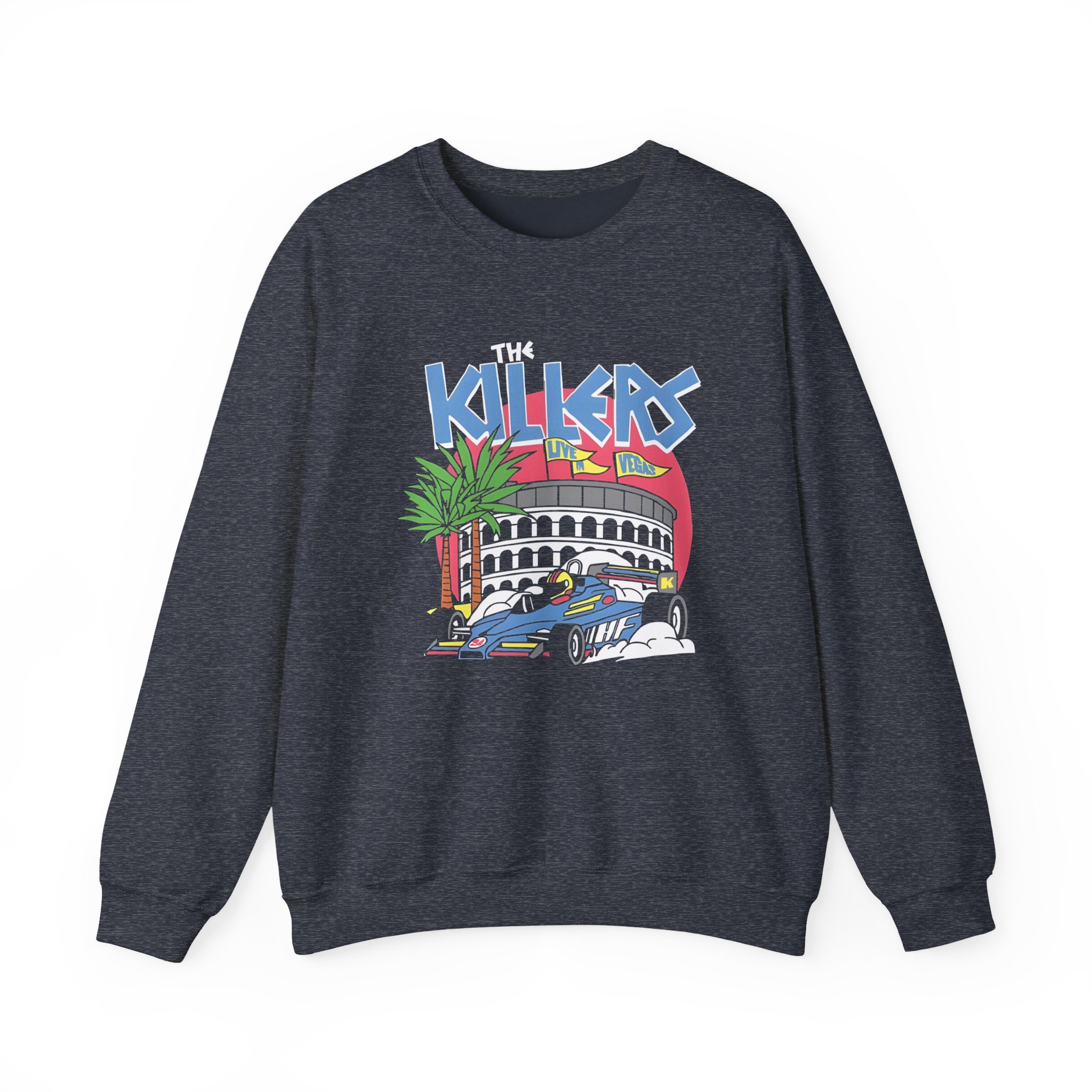 TK Hot Fuss Race Car Unisex Heavy Blendâ„¢ Crewneck Sweatshirt