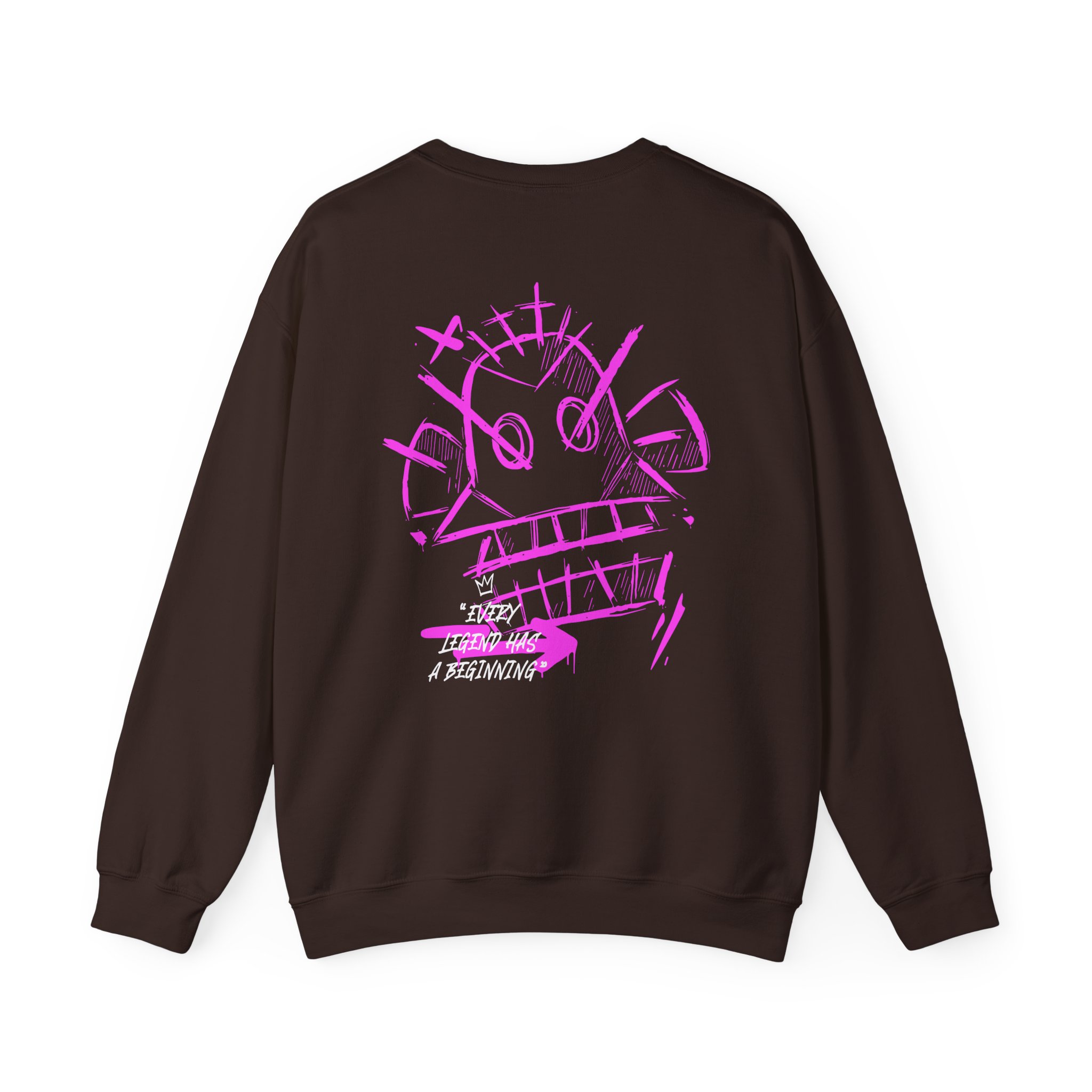 Jinx Arcane Unisex Heavy Blendâ„¢ Crewneck Sweatshirt