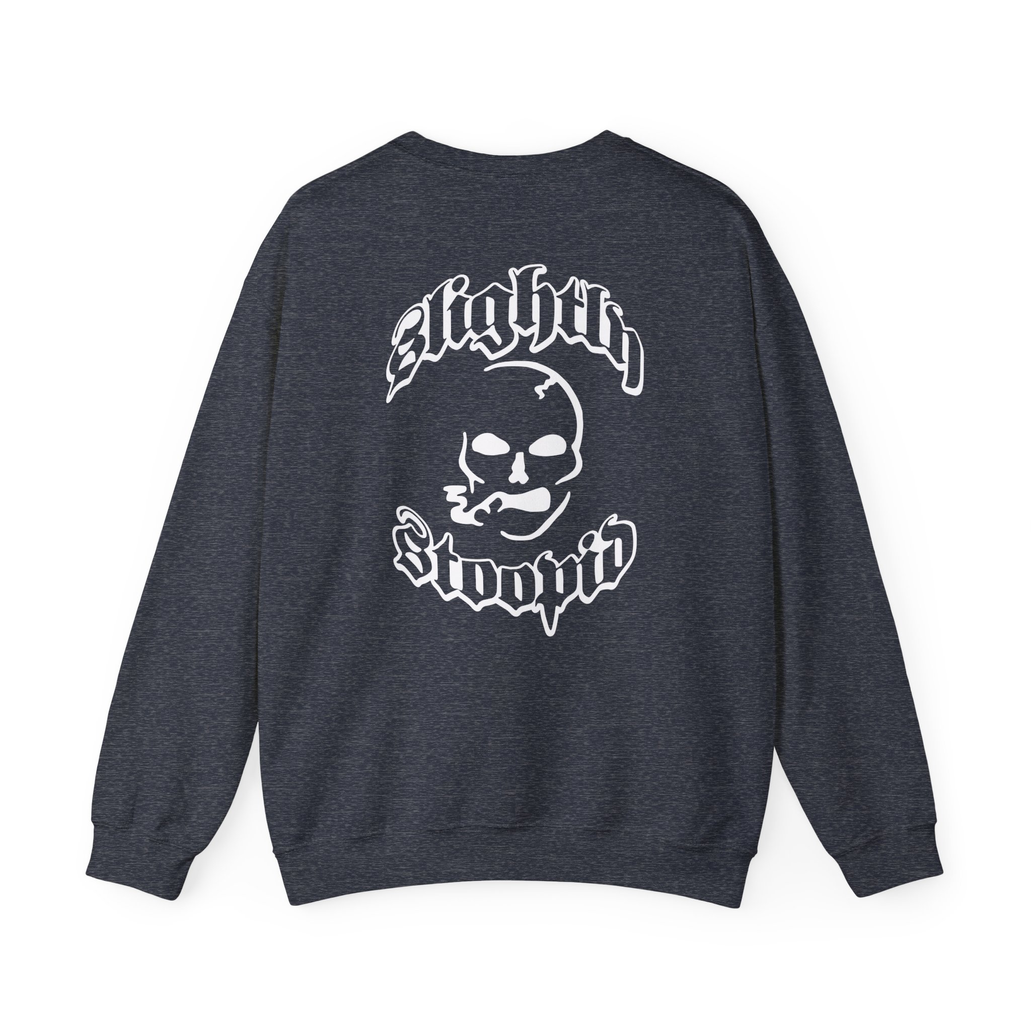 Slightly Stoopid Smoking Skull Unisex Heavy Blendâ„¢ Crewneck Sweatshirt