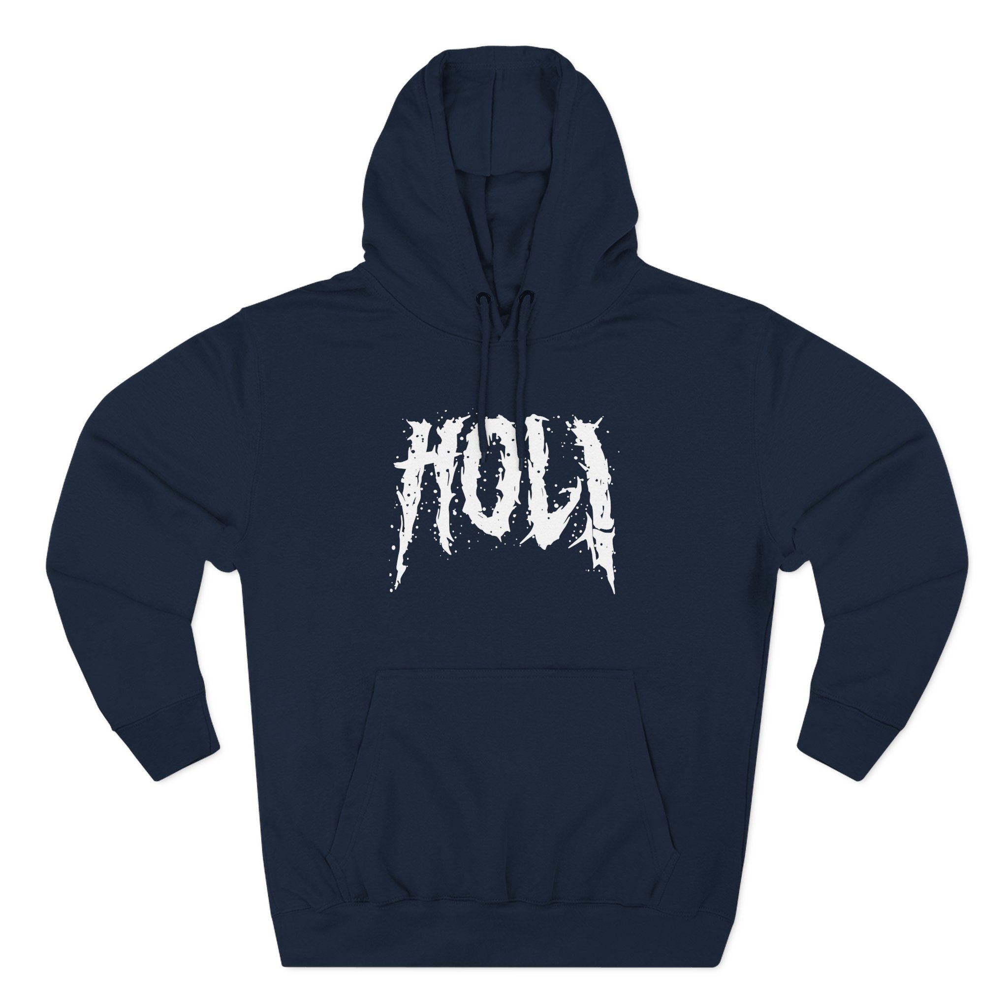 Hol Three-Panel Fleece Hoodie
