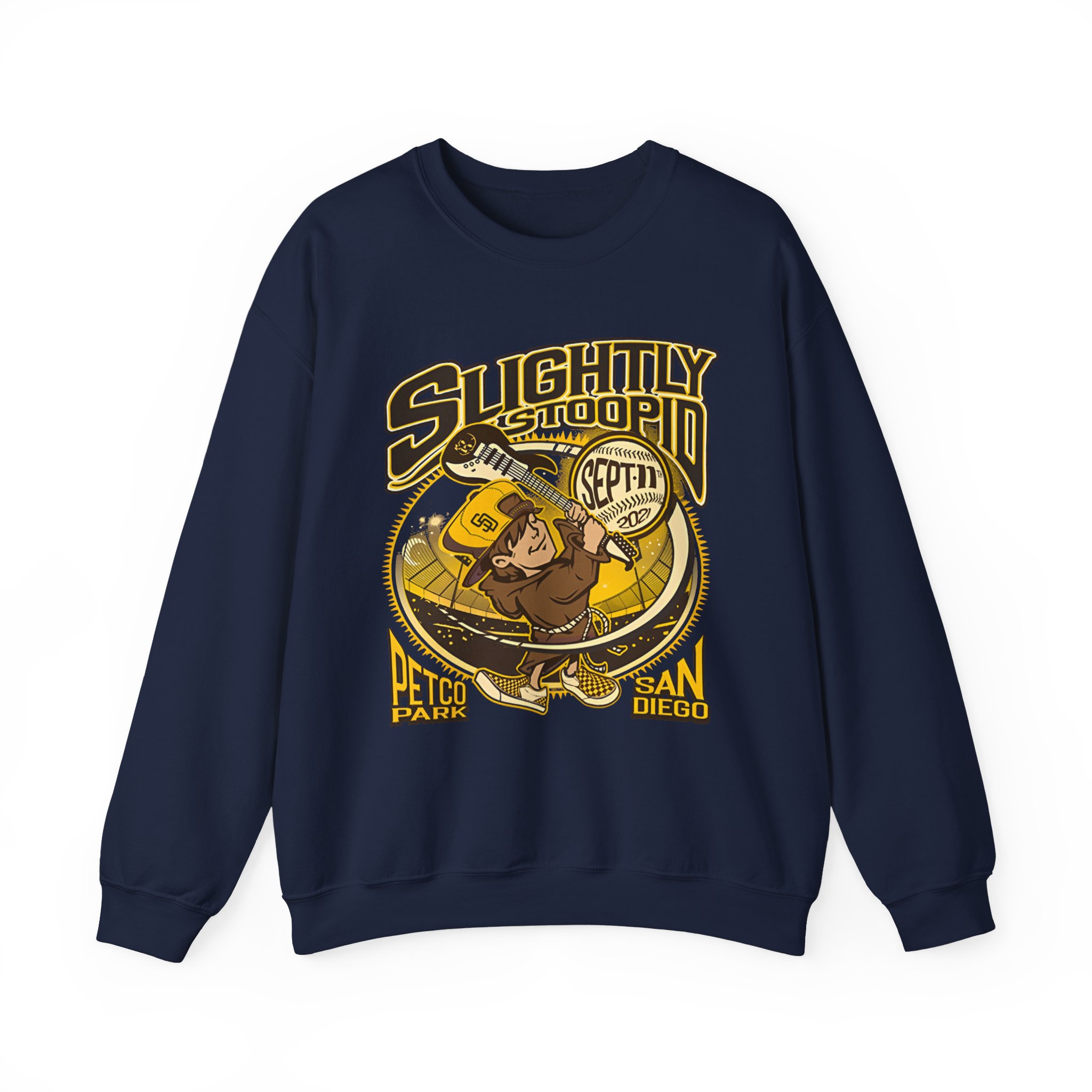 Slightly Stoopid San Diego 2021 Friar Unisex Heavy Blendâ„¢ Crewneck Sweatshirt