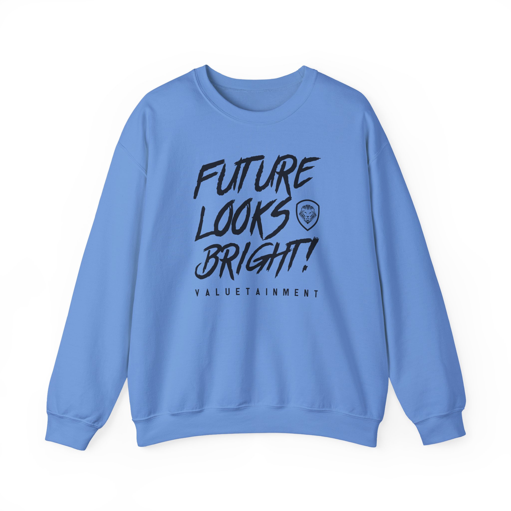Valuetainment Future Looks Bright Unisex Heavy Blendâ„¢ Crewneck Sweatshirt
