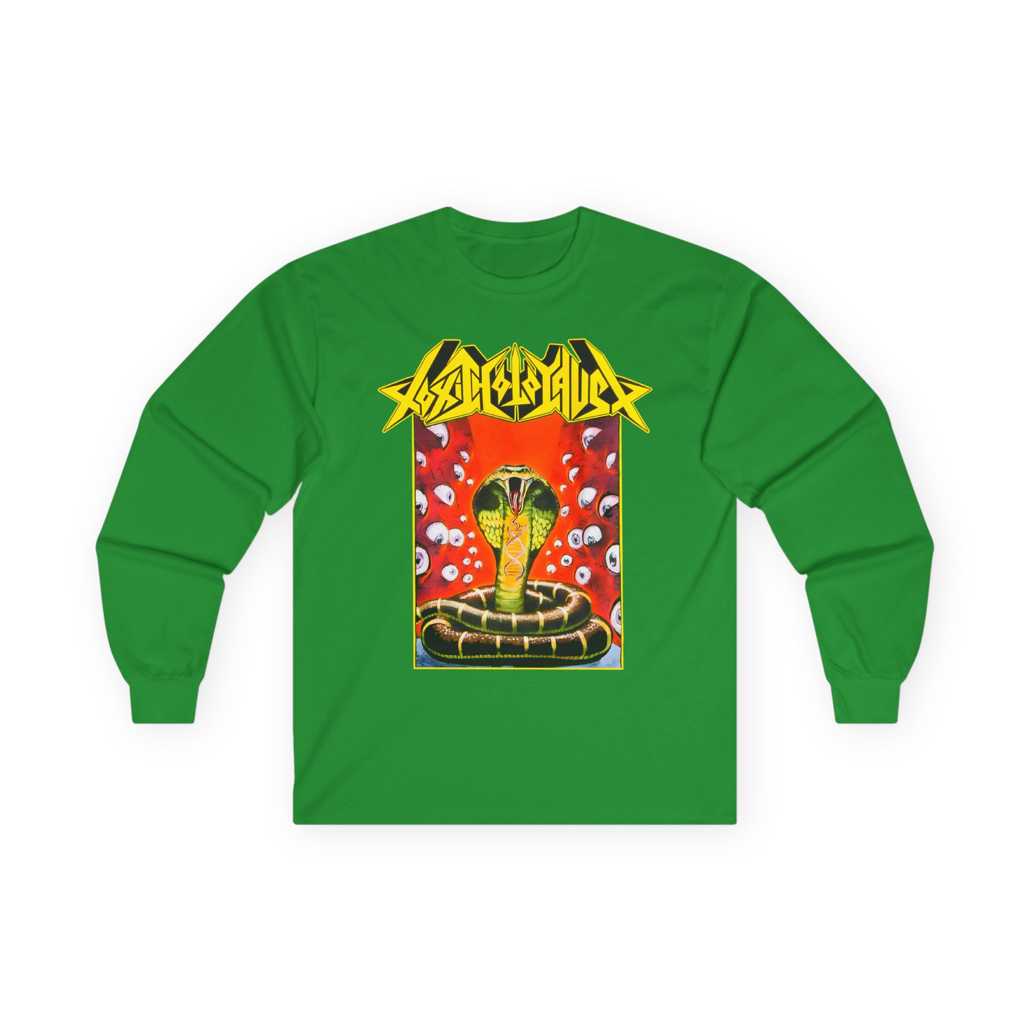 Toxic Holocaust Chemistry of Consciousness Album Art Unisex Ultra Cotton Long Sleeve Tee
