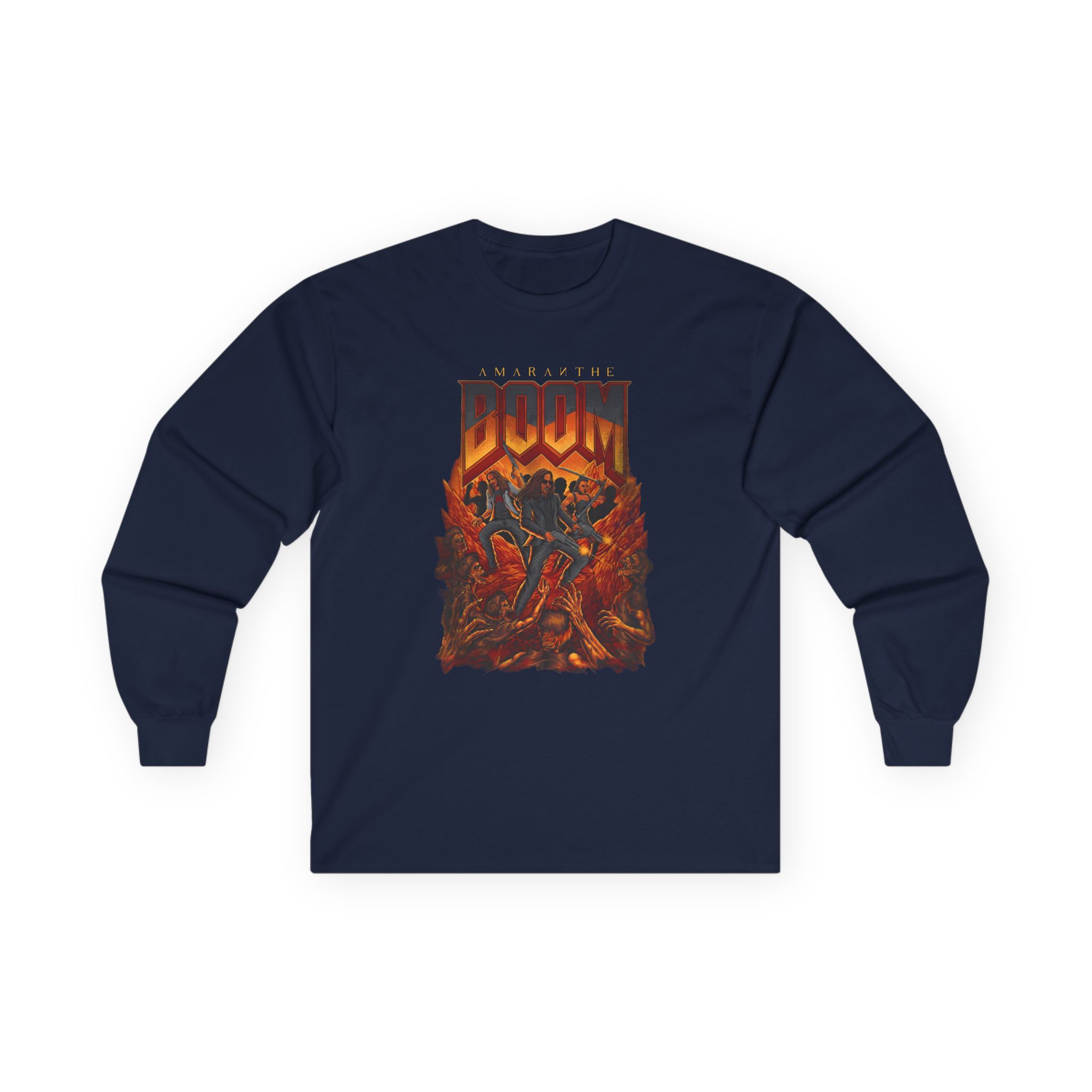 Amaranthe Boom Single Unisex Ultra Cotton Long Sleeve Tee