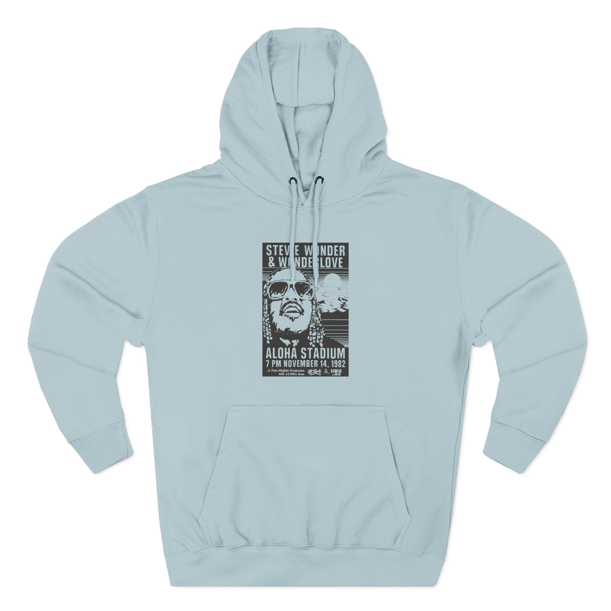 Stevie Wonder Aloha Stadium Three-Panel Fleece Hoodie