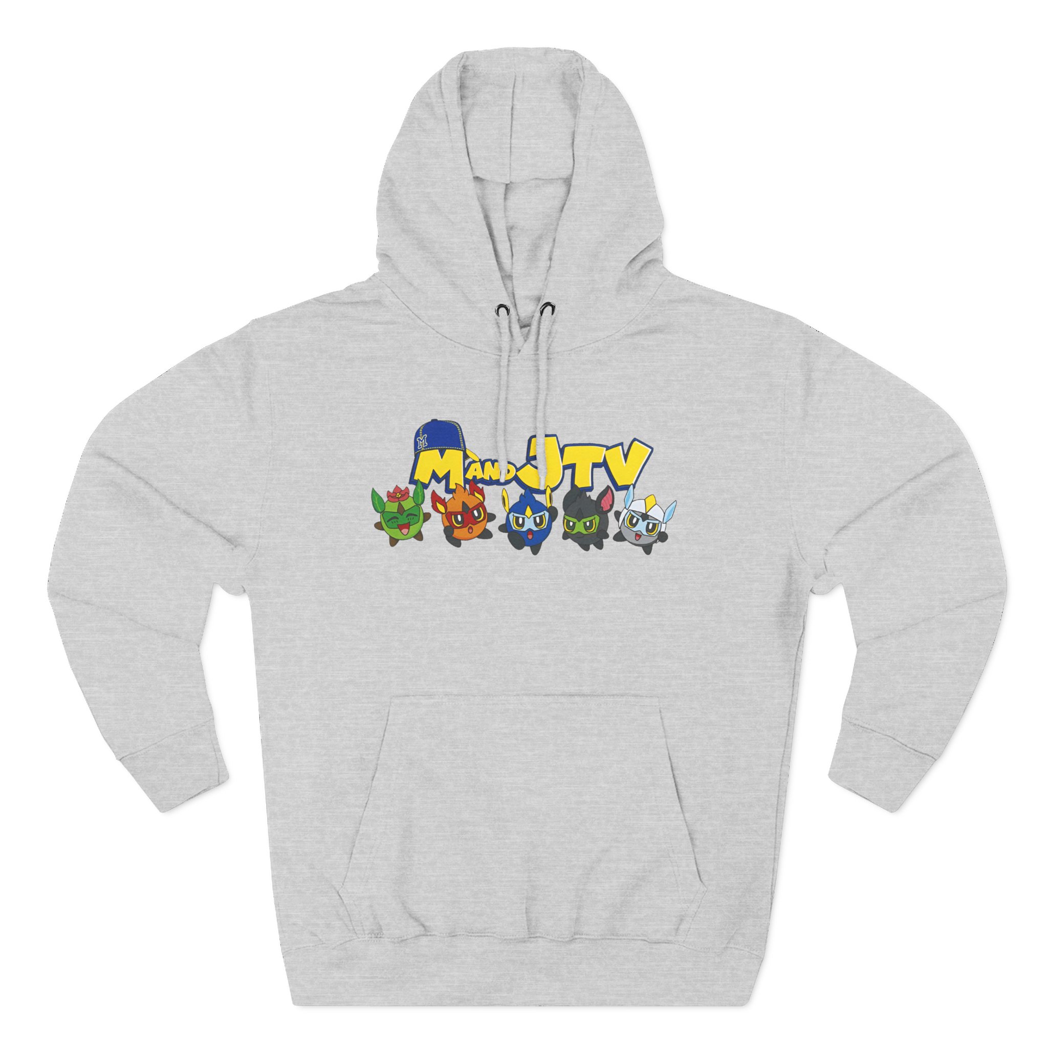 Mandjtv Mytey Character Three-Panel Fleece Hoodie