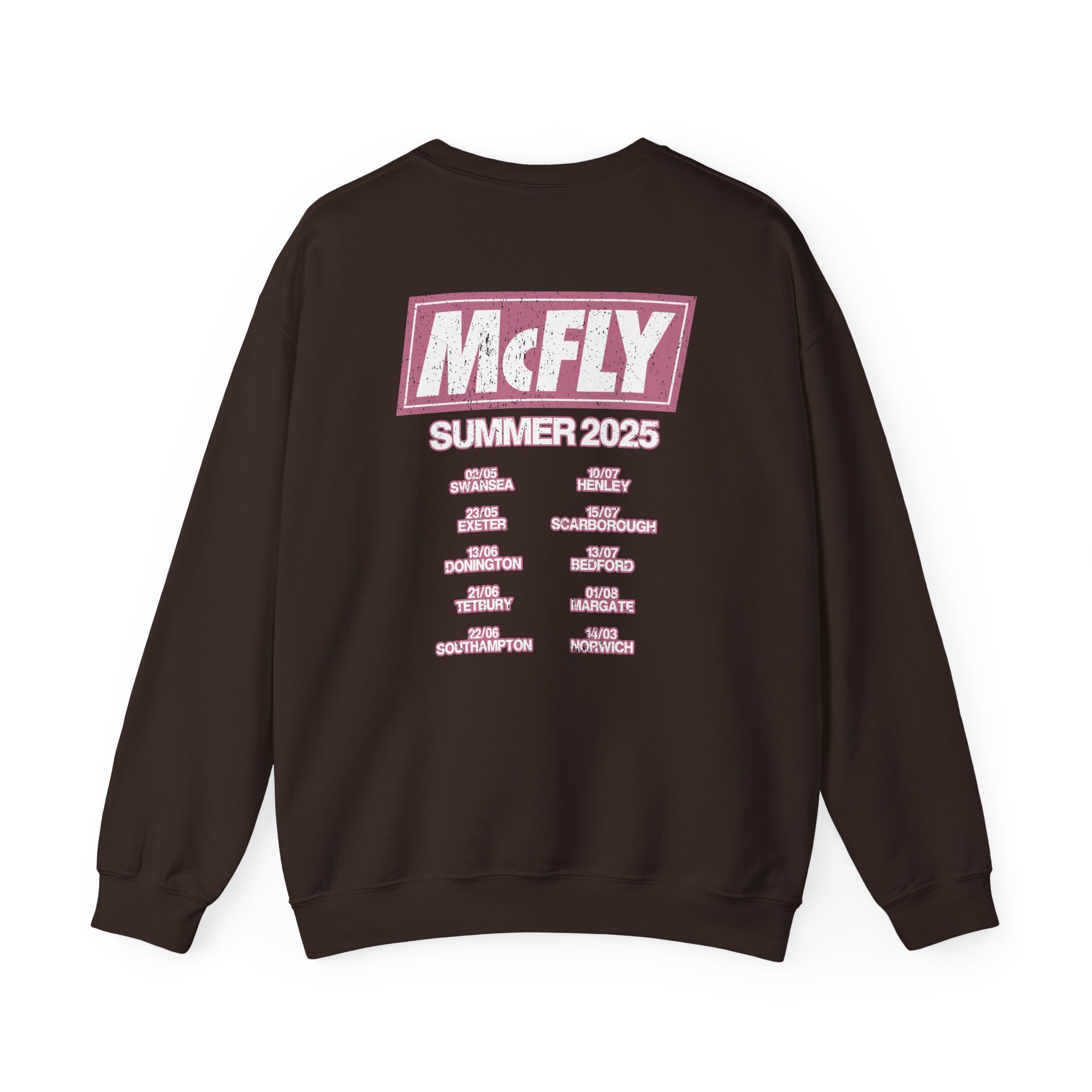 Mcfly Summer 2025 Tour Unisex Heavy Blend Crewneck Sweatshirt
