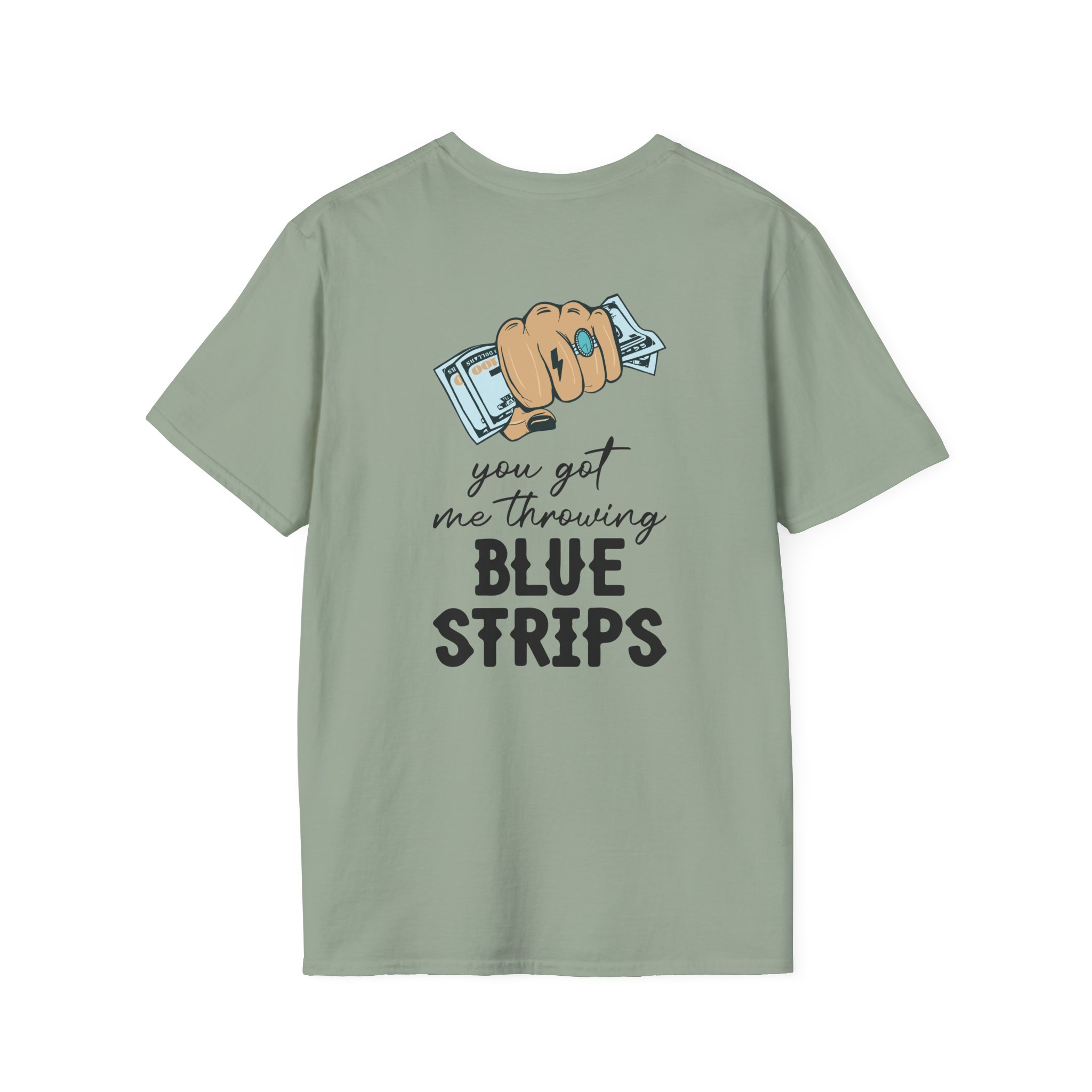 Jessie Murph Blue Strips Unisex Softstyle T-Shirt