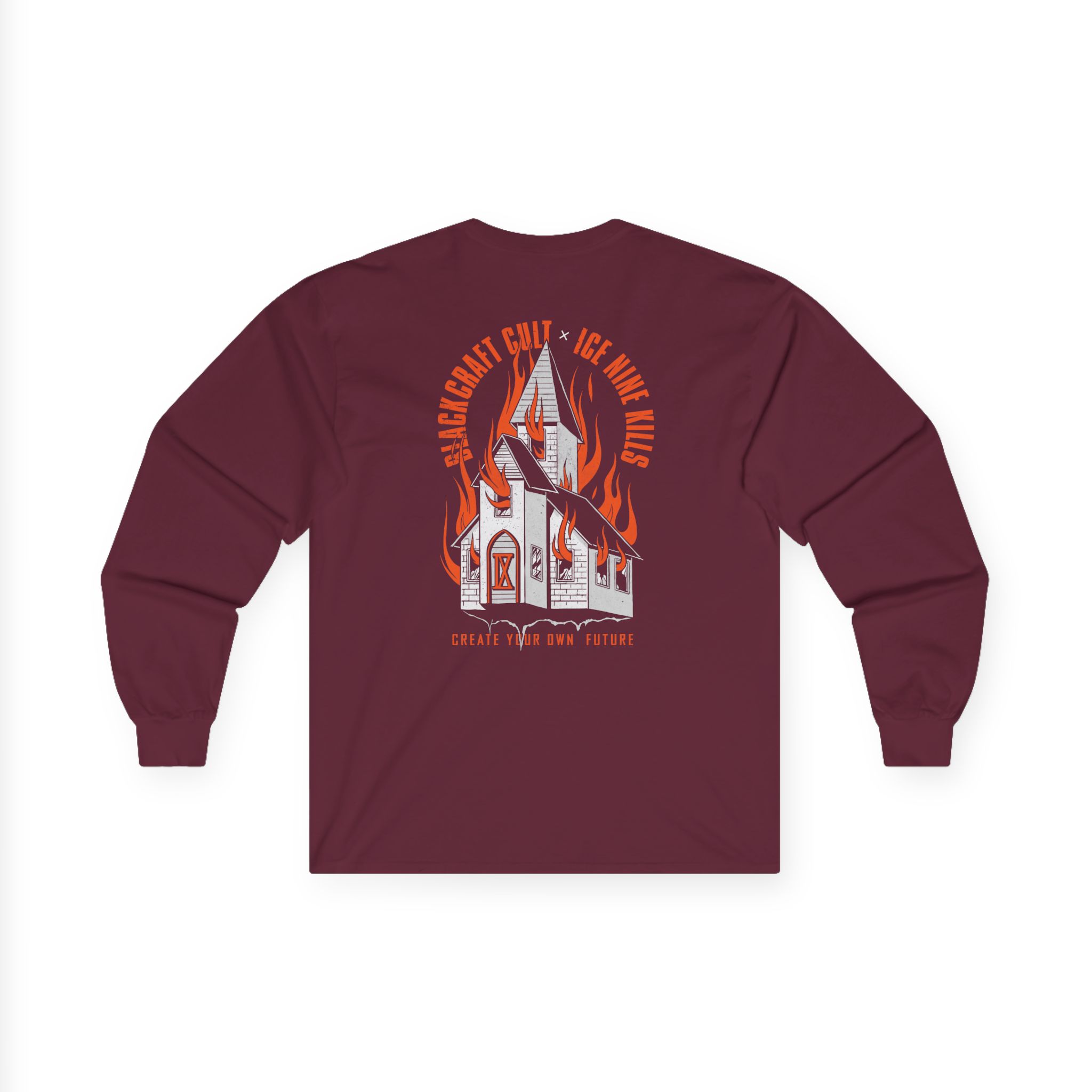 Ice Nine Kills Ink Burning Church Unisex Ultra Cotton Long Sleeve Tee