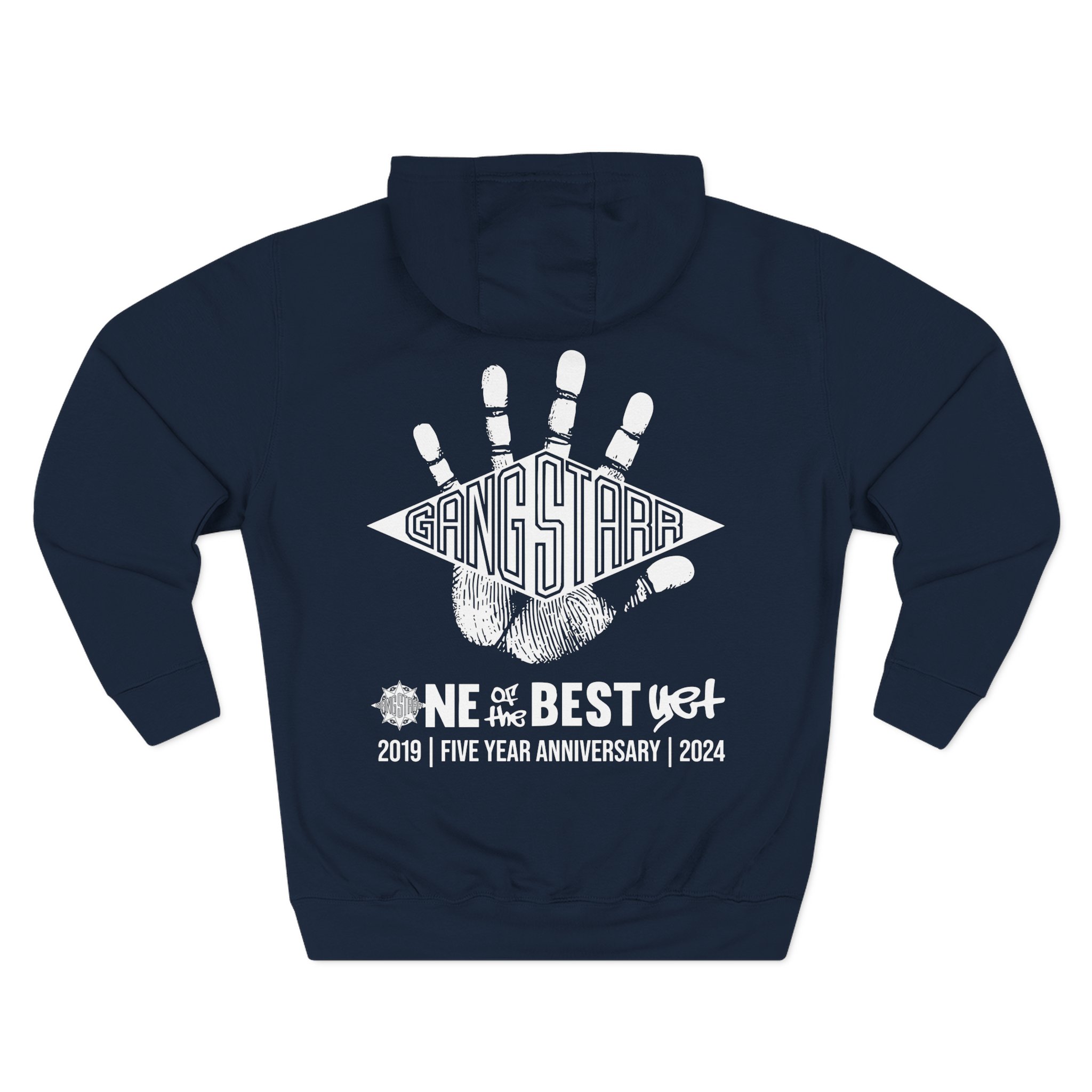 Gang Starr Ootby Fifth Anniversary Three-Panel Fleece Hoodie