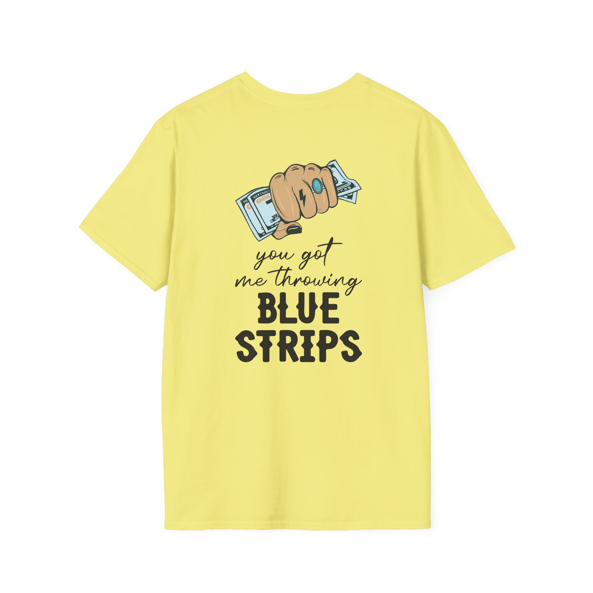 Jessie Murph Blue Strips Unisex Softstyle T-Shirt