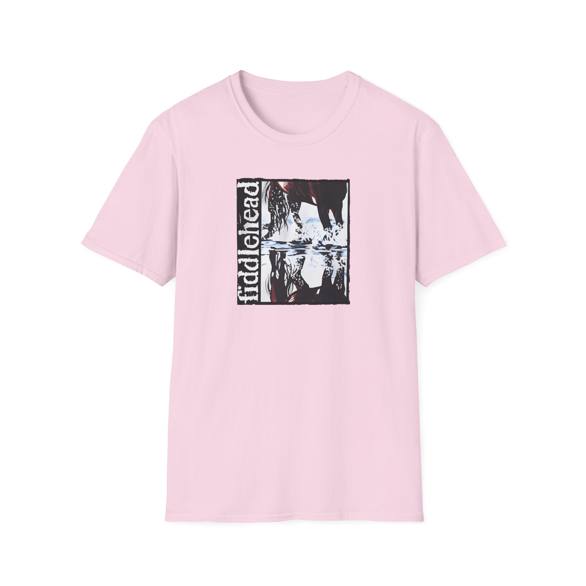 Fiddlehead Horse Unisex Softstyle T-Shirt