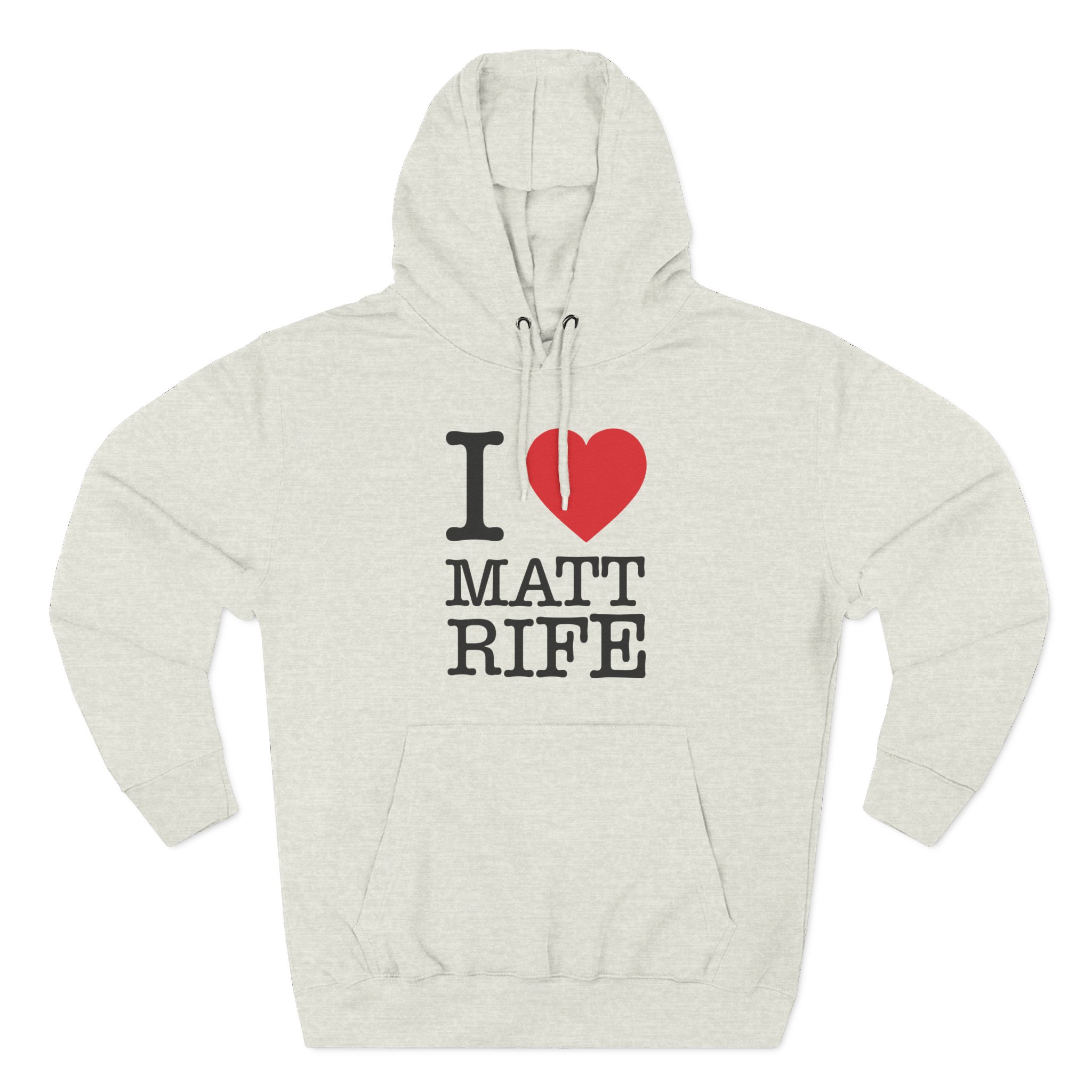 Matt Rife Fan Club Three-Panel Fleece Hoodie