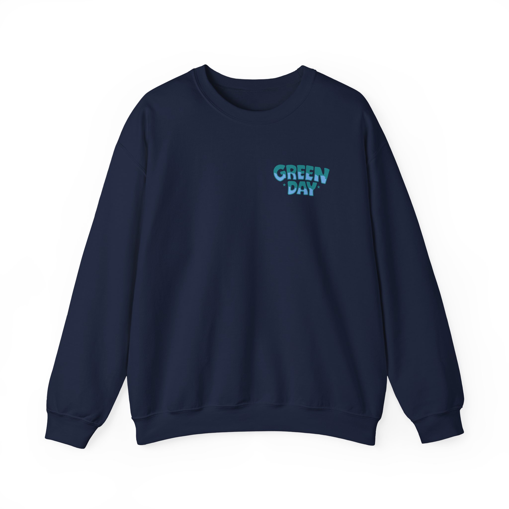 Green Day Blue Skull Unisex Heavy Blendâ„¢ Crewneck Sweatshirt