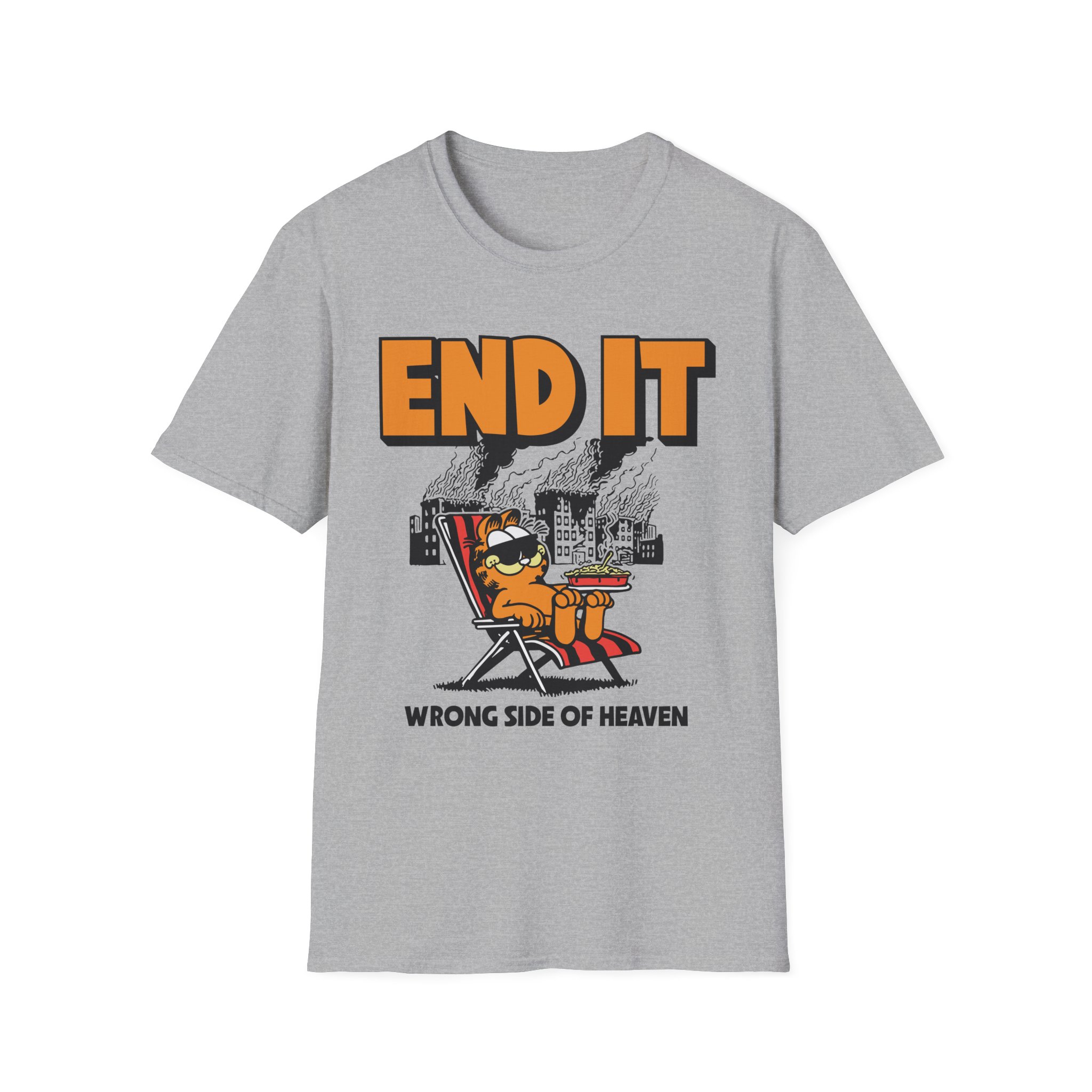 End It Garfield Unisex Softstyle T-Shirt