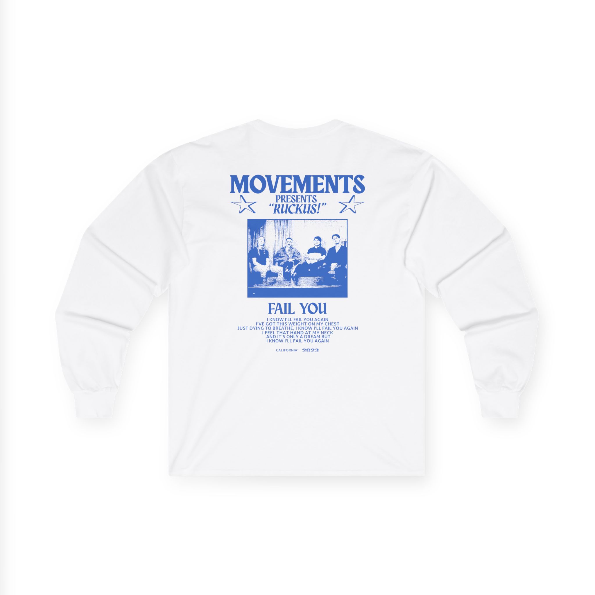 Movements Fail You Photo Unisex Ultra Cotton Long Sleeve Tee