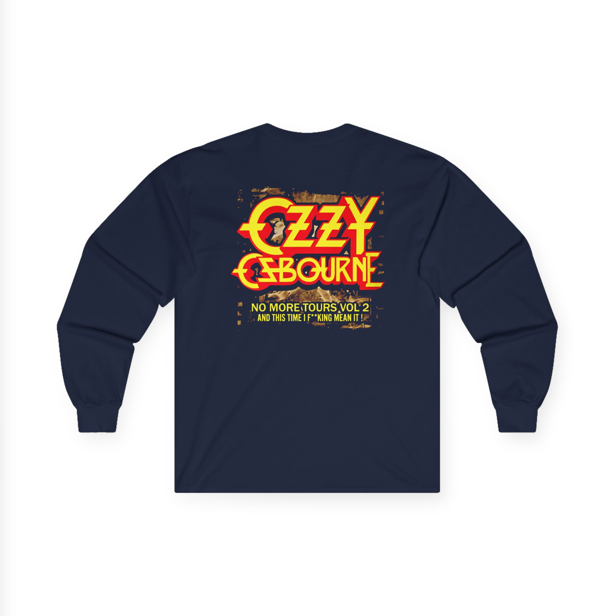 Ozzy Osbourne Rising With Tourback Unisex Ultra Cotton Long Sleeve Tee