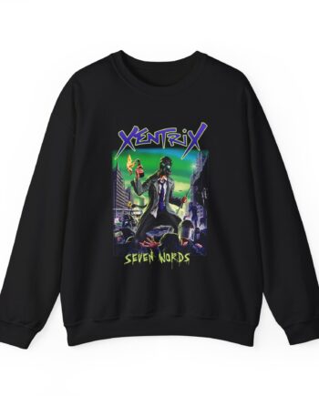 Xentrix Seven Words Unisex Heavy Blend™ Crewneck Sweatshirt