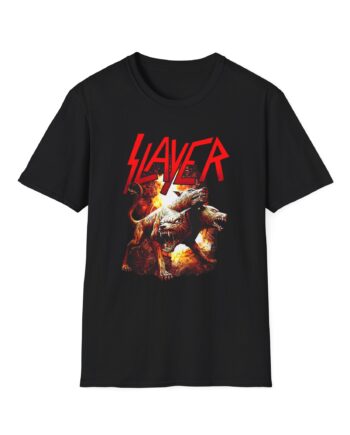 Slayer Cerberus Rising Unisex Softstyle T-Shirt