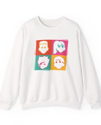 Grounded Faces Unisex Heavy Blend™ Crewneck Sweatshirt