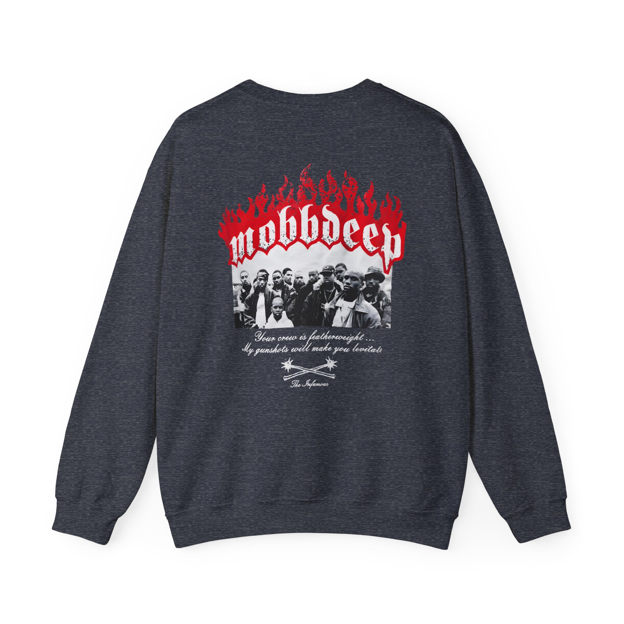 Mobb Deep the Infamous Unisex Heavy Blendâ„¢ Crewneck Sweatshirt