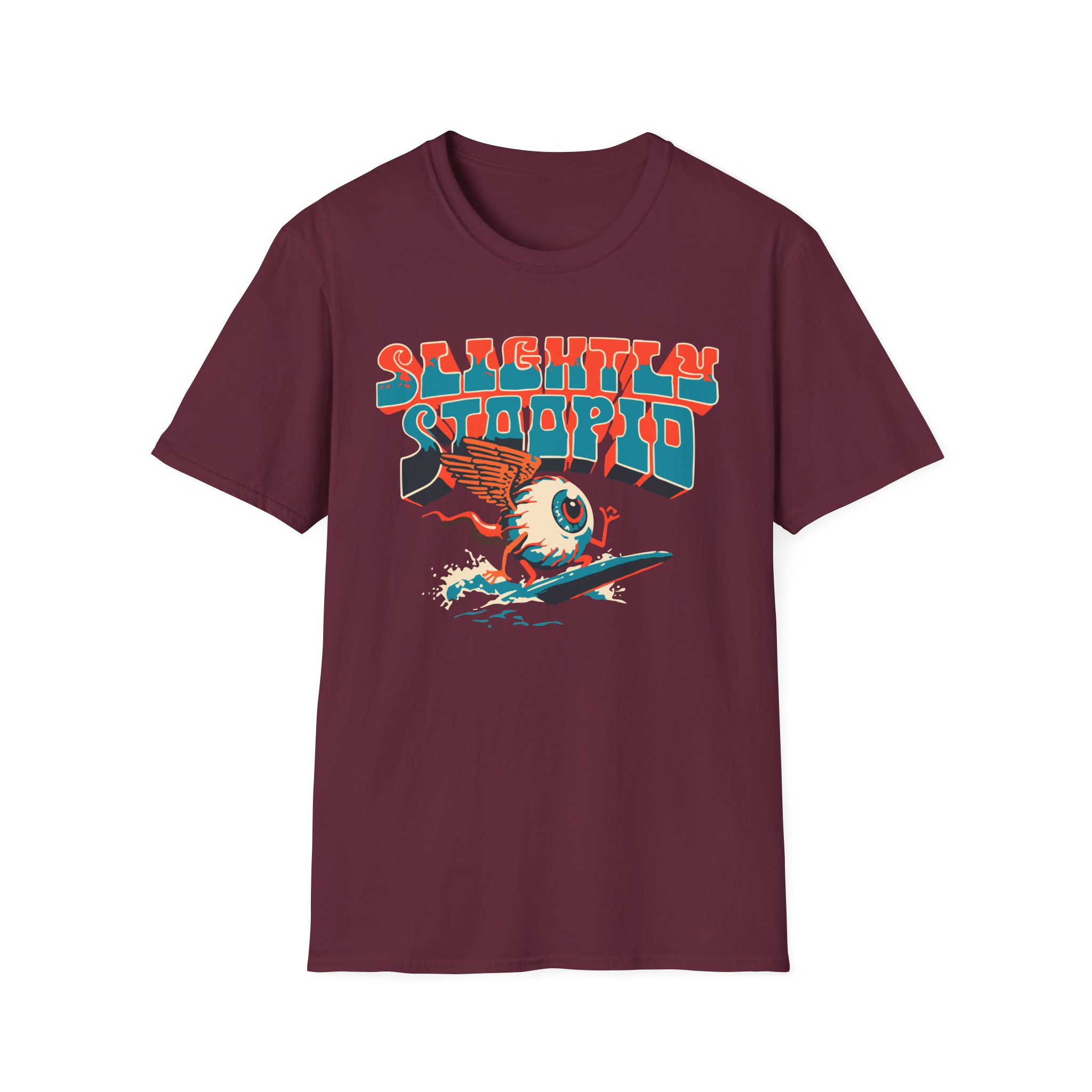 Slightly Stoopid Surfing Eyeball Unisex Softstyle T-Shirt