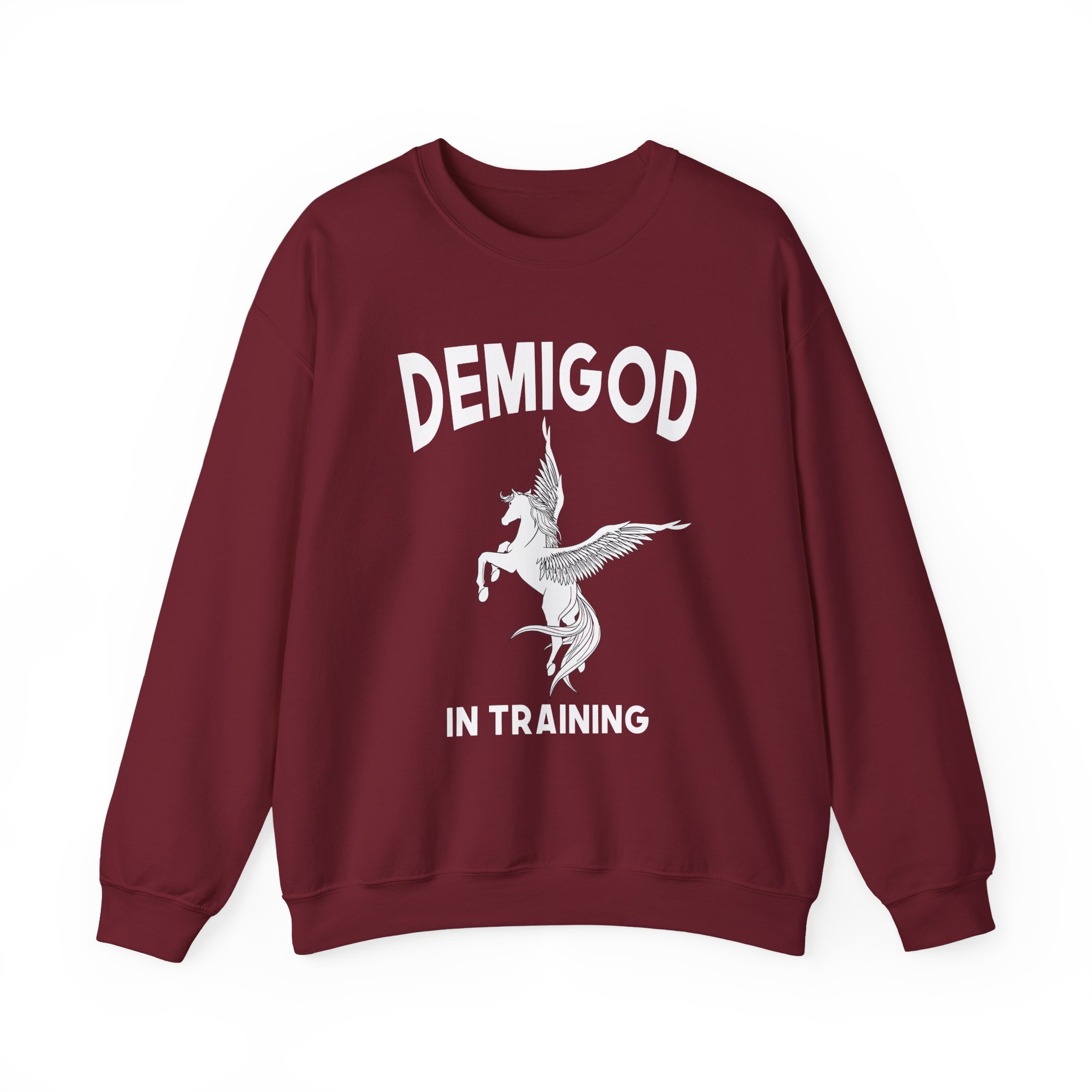 Percy Jackson Demigod in Training Unisex Heavy Blendâ„¢ Crewneck Sweatshirt