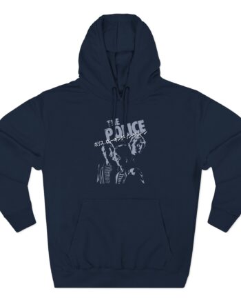 The Police Japan Retro Three-Panel Fleece Hoodie
