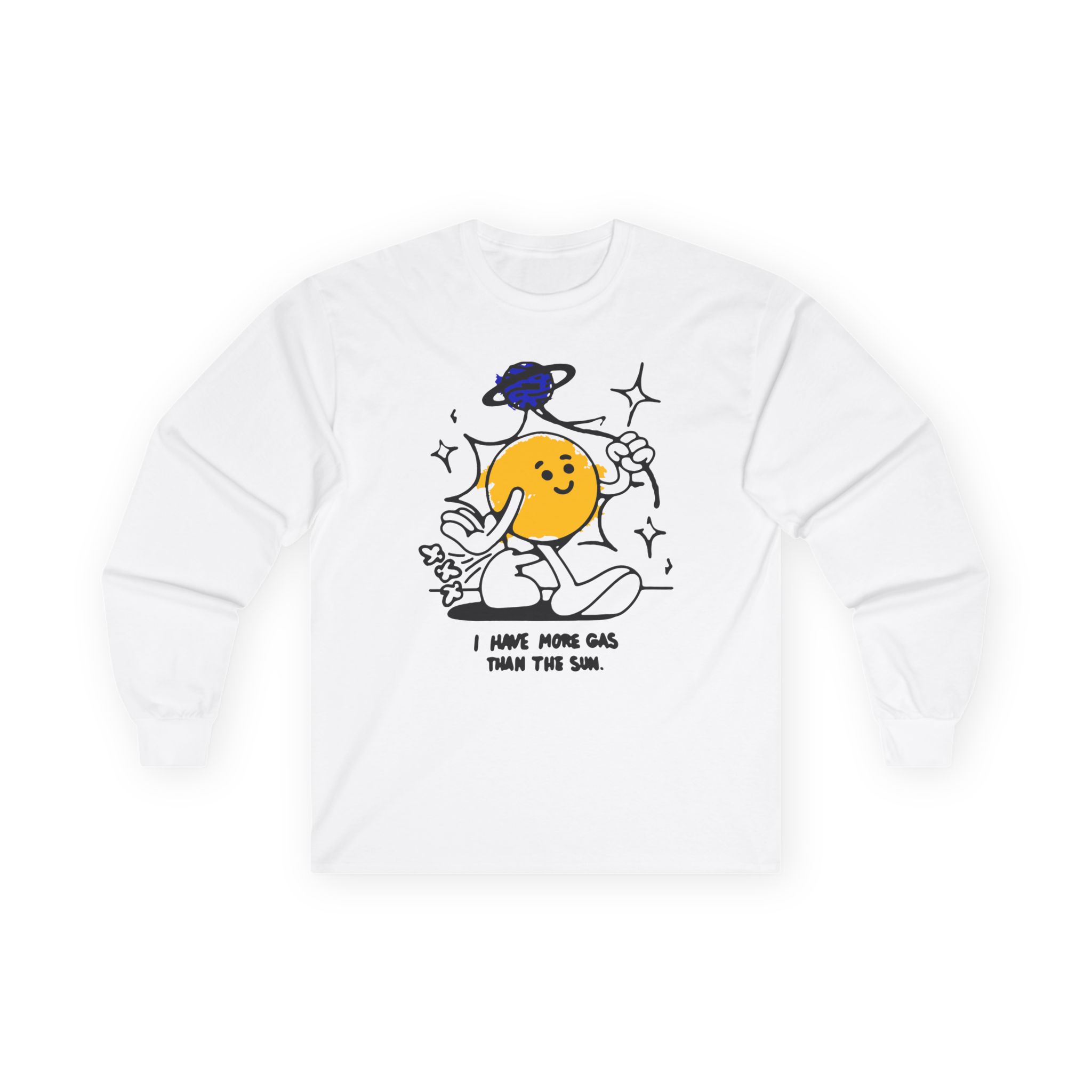 Chad Chad I Have More Gas Than the Sun Unisex Ultra Cotton Long Sleeve Tee