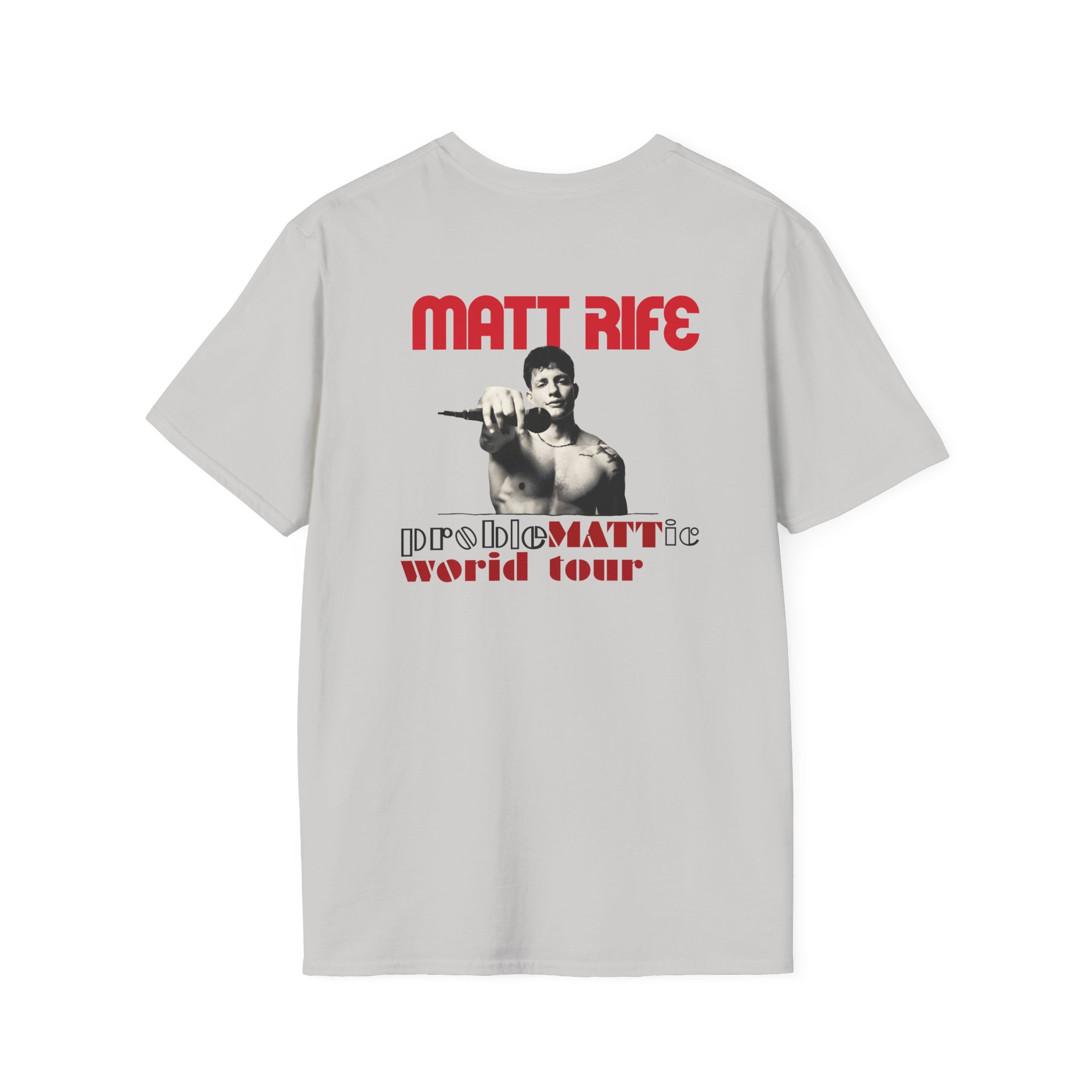 Matt Rife Problemattic Tour Pic Unisex Softstyle T-Shirt