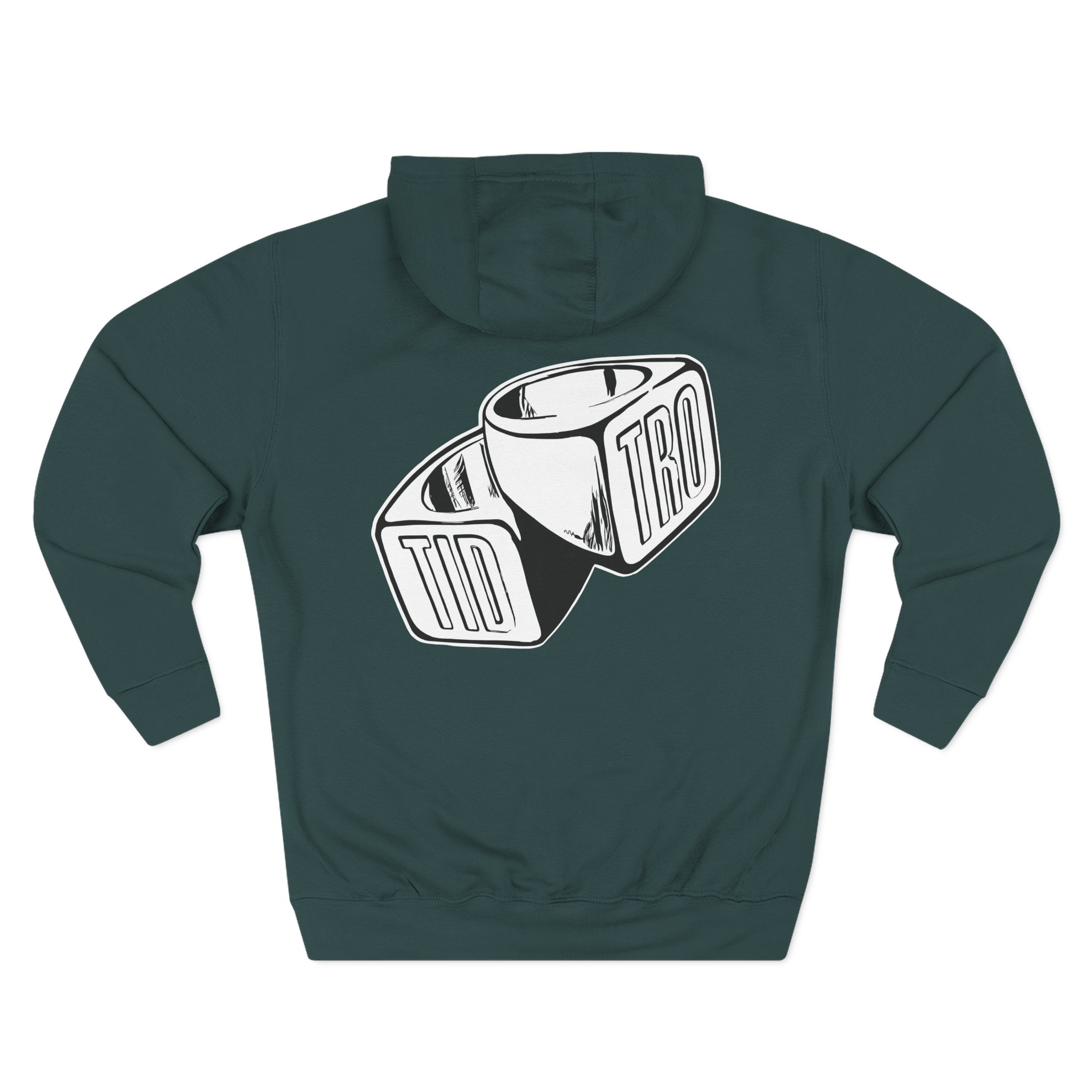 Victor Leksell Three-Panel Fleece Hoodie