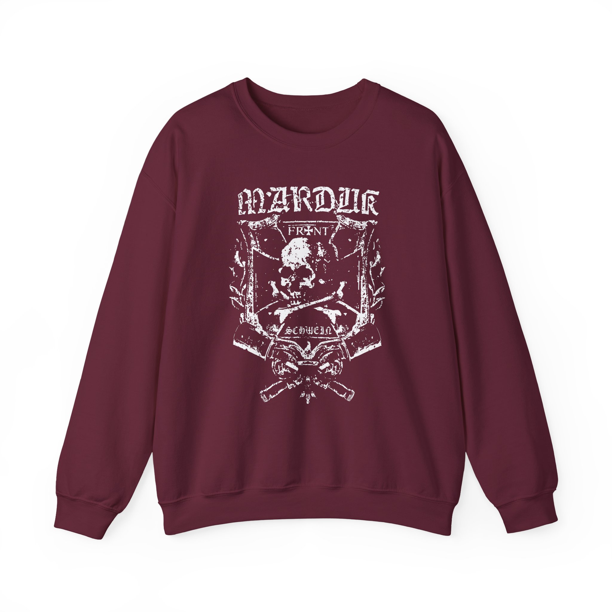 Marduk Frontschwein Shield Unisex Heavy Blendâ„¢ Crewneck Sweatshirt