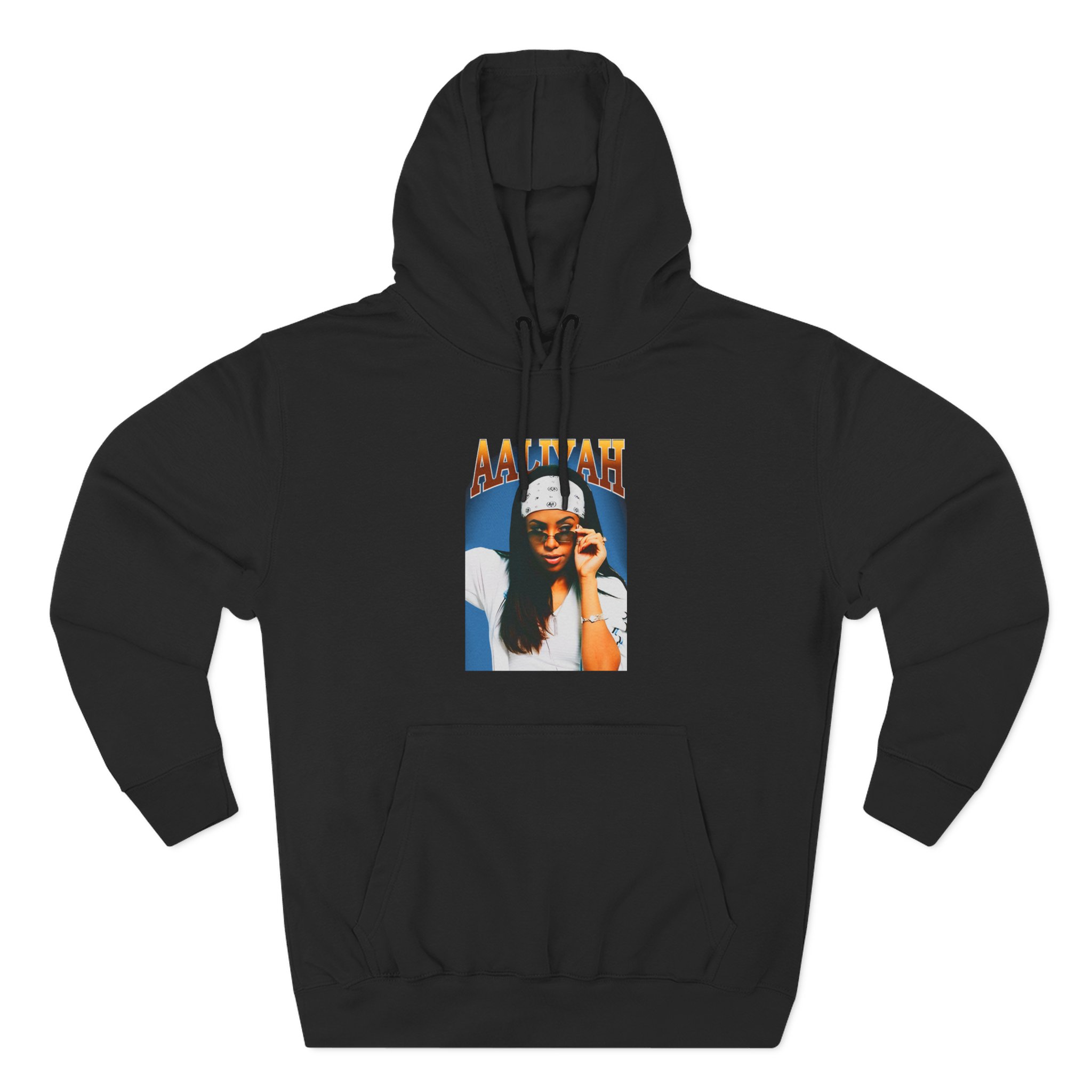 Aaliyah Three-Panel Fleece Hoodie