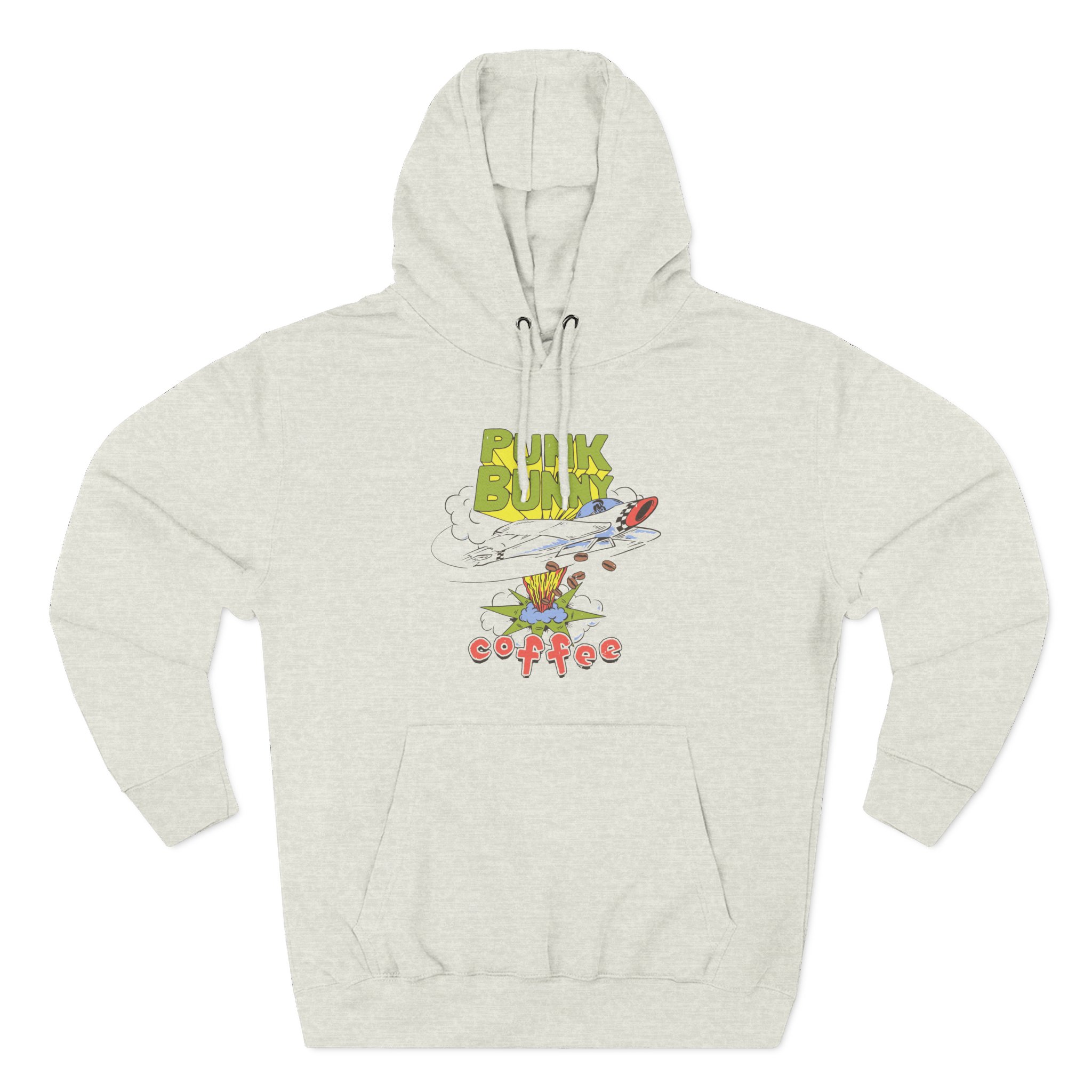 Green Day Punk Bunny Dookie Three-Panel Fleece Hoodie