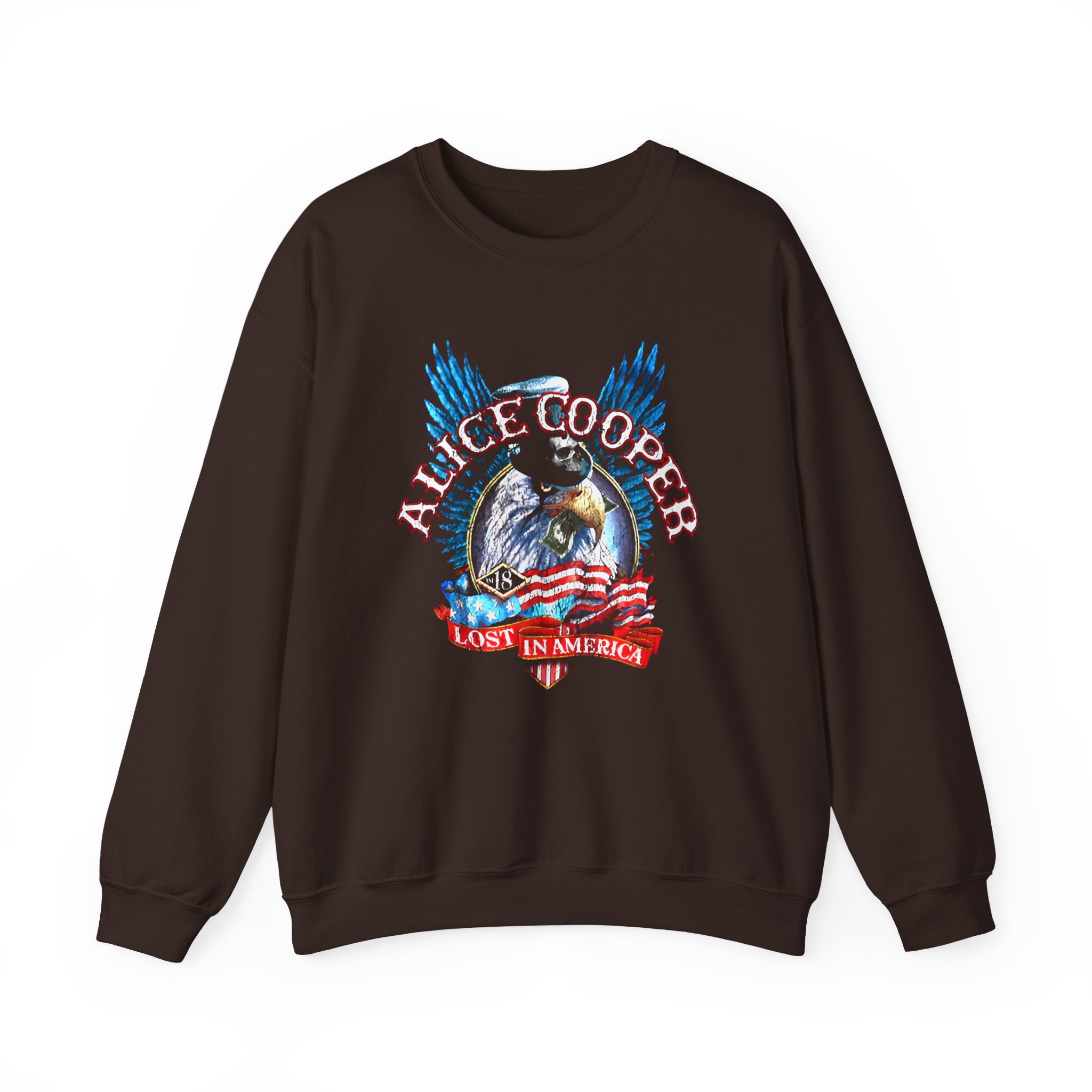 Alice Cooper Lost in America Unisex Heavy Blendâ„¢ Crewneck Sweatshirt
