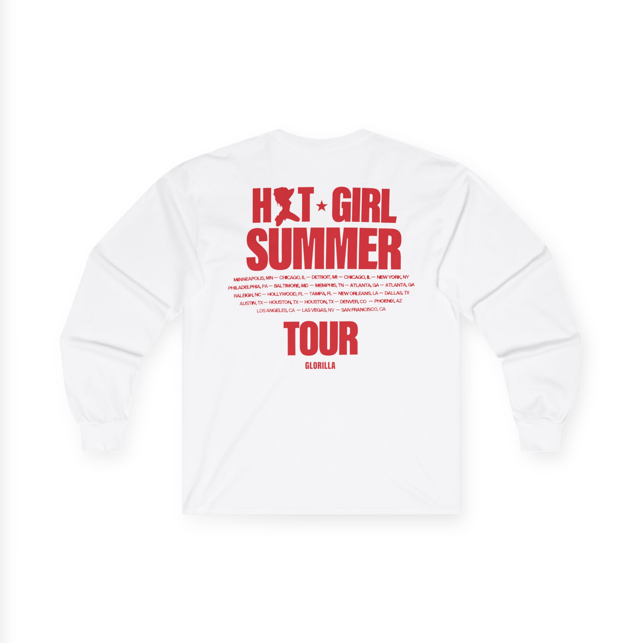 Glorilla Hot Girl Summer Tour Unisex Ultra Cotton Long Sleeve Tee