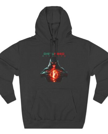 Disturbed Divisive Three-Panel Fleece Hoodie