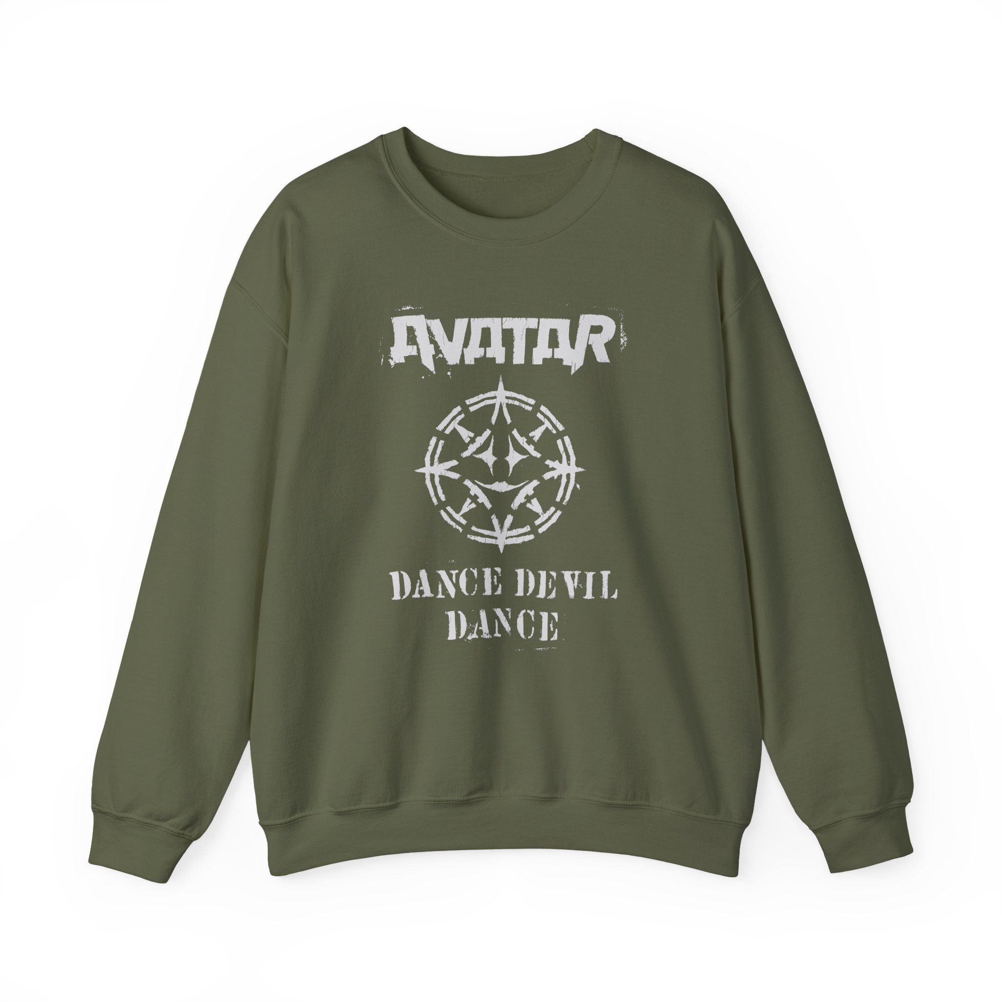 Avatar Band Stencil Tank Unisex Heavy Blendâ„¢ Crewneck Sweatshirt