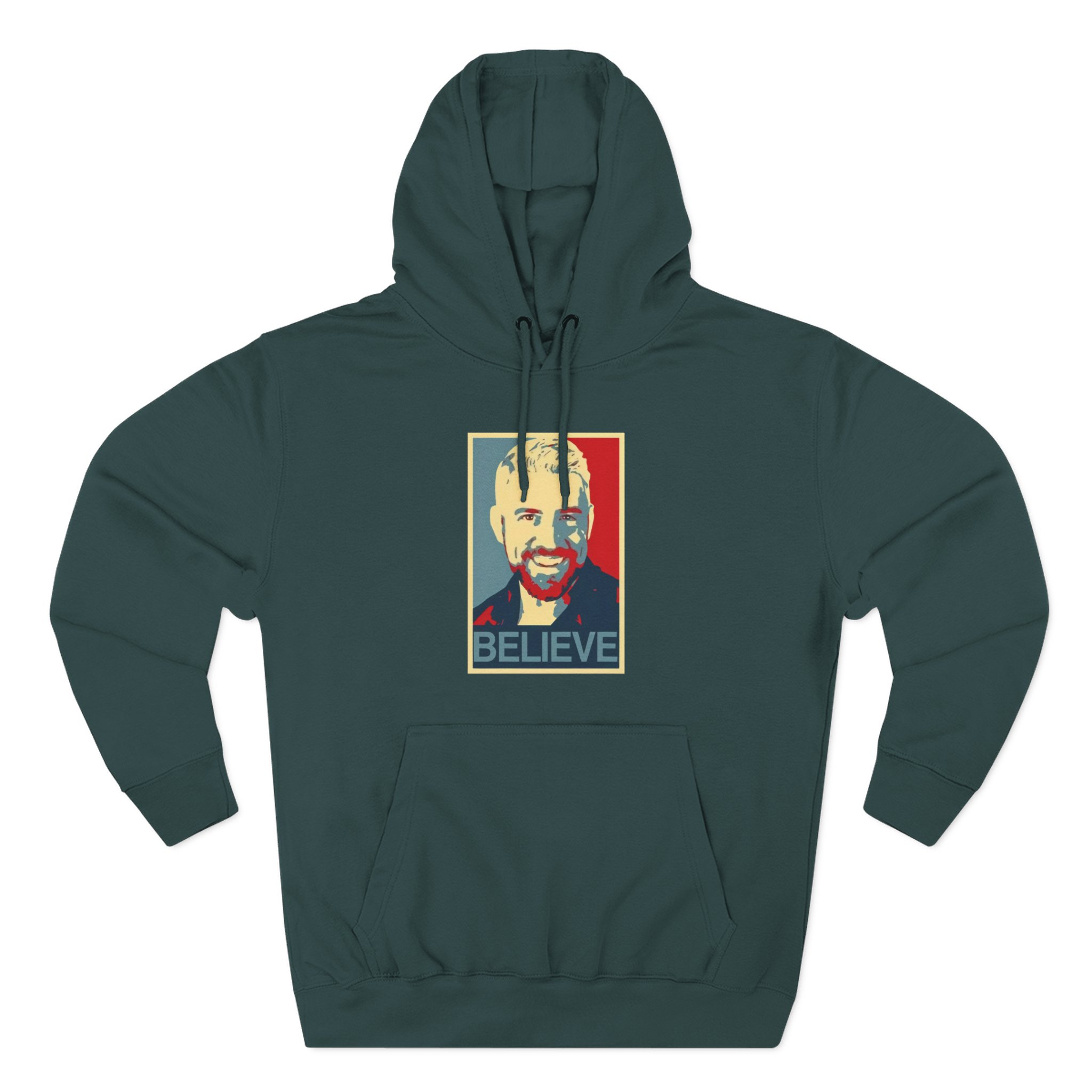 Joe Hendry Believe Three-Panel Fleece Hoodie