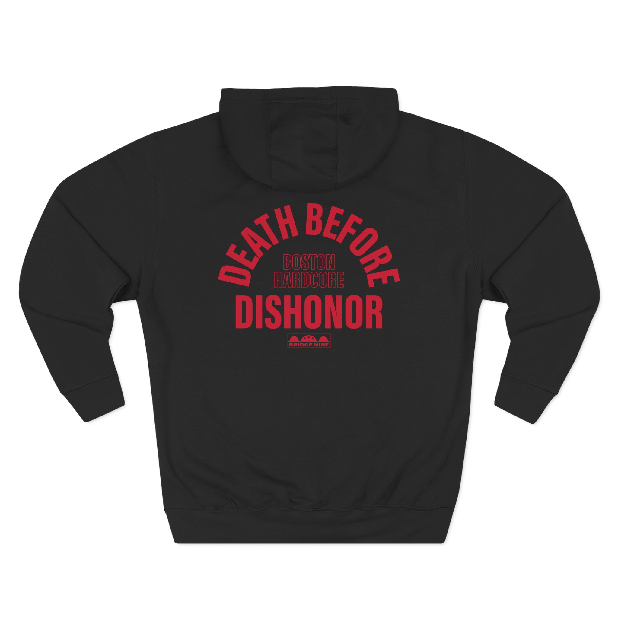Death Before Dishonor Boston Arch Three-Panel Fleece Hoodie