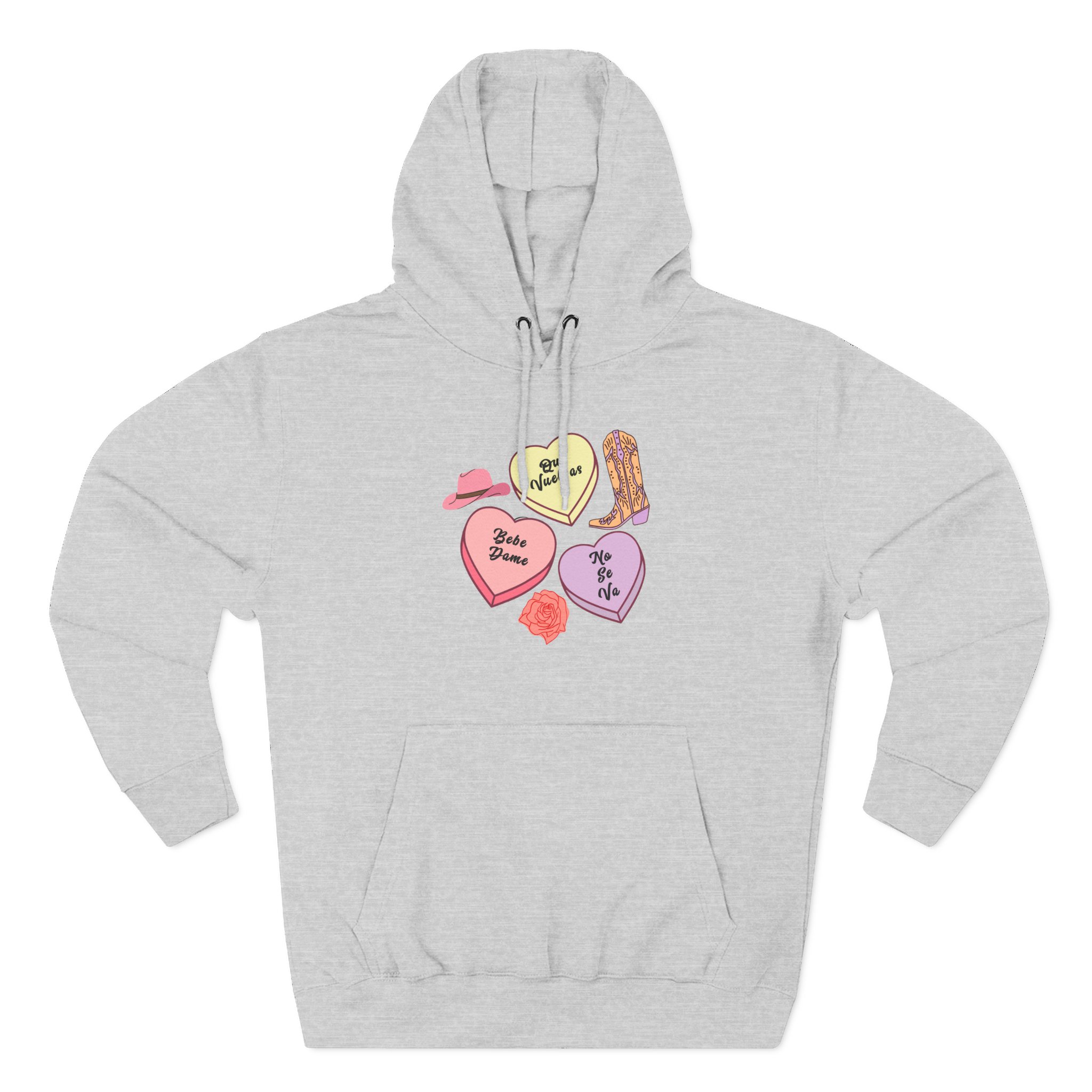 Grupo Frontera Cute Fan Three-Panel Fleece Hoodie