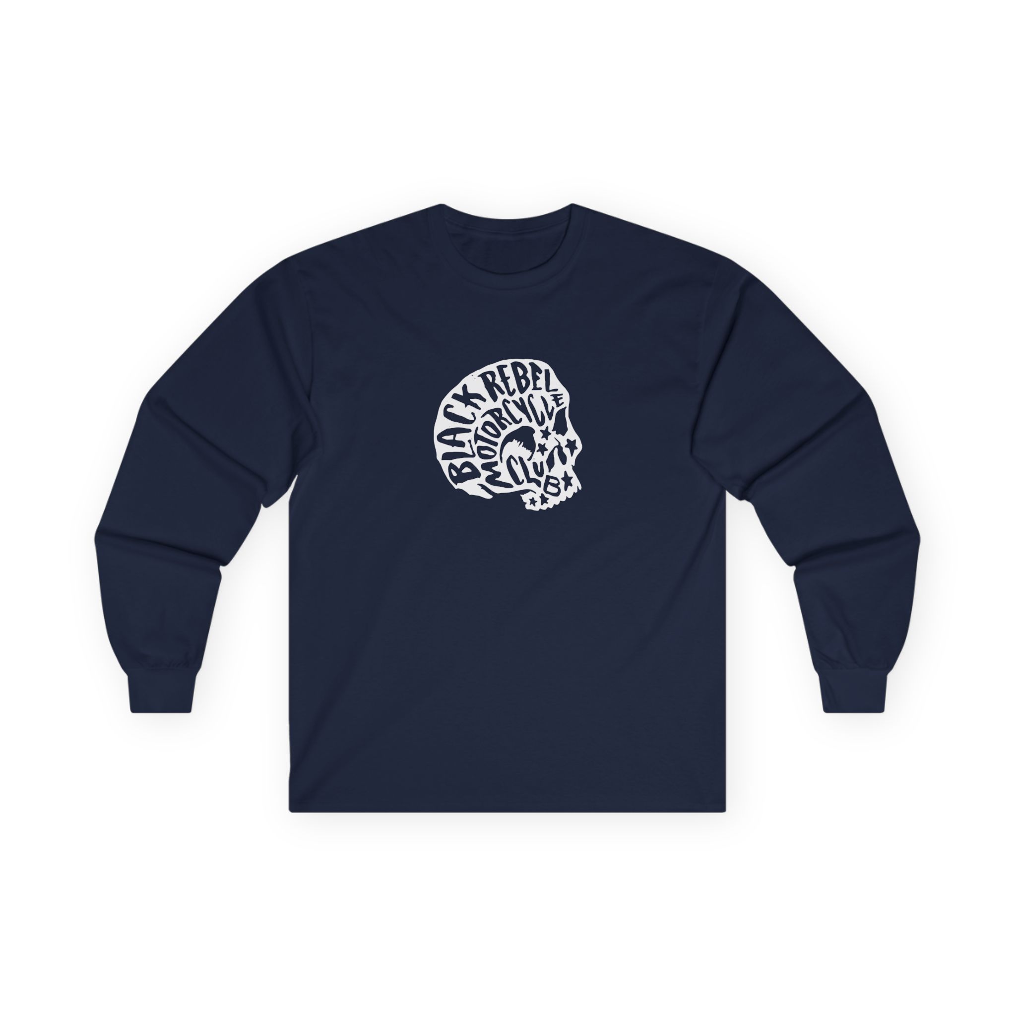 B.R.M.C. SKULL SCRIPT Unisex Ultra Cotton Long Sleeve Tee