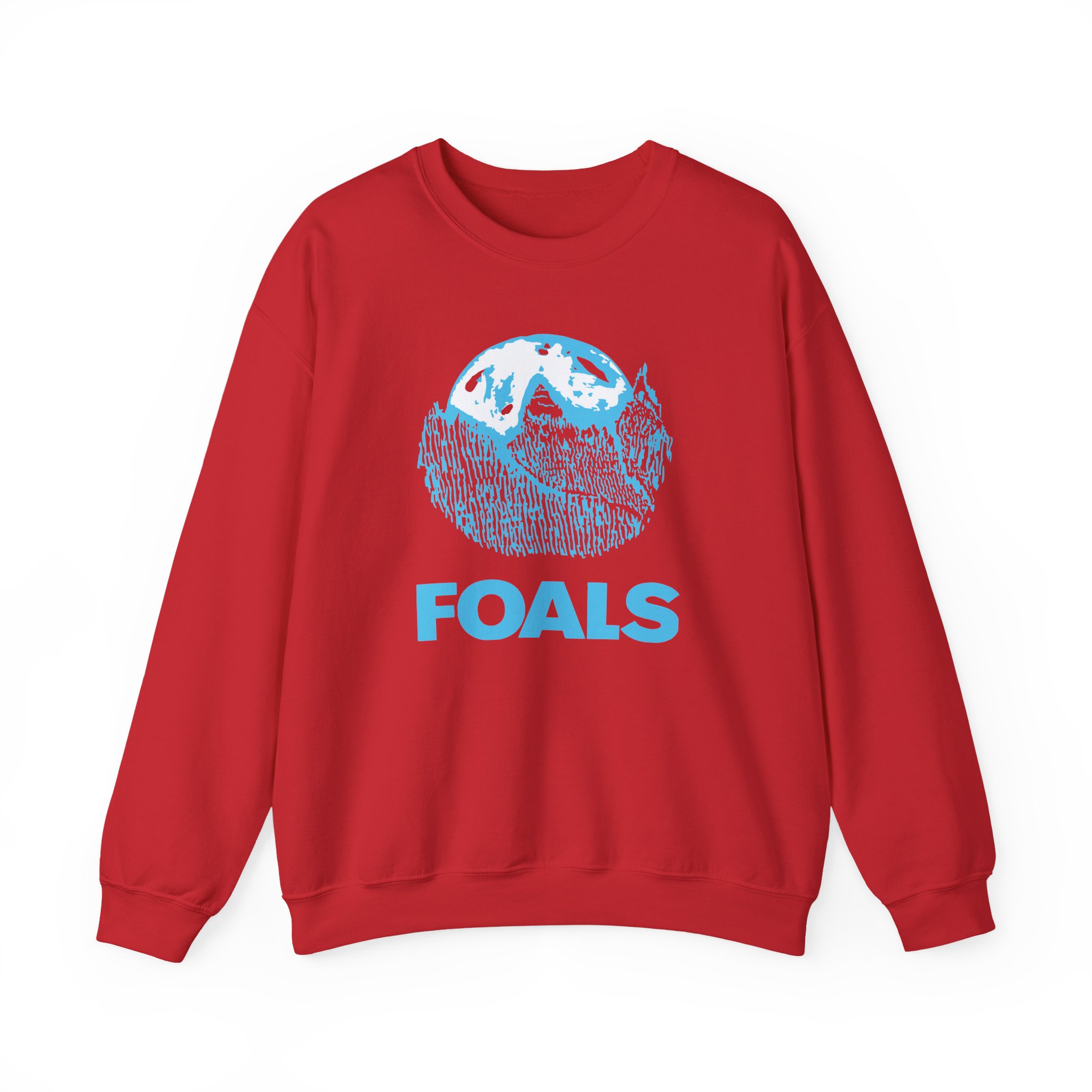 Foals Full Moon Logo Unisex Heavy Blendâ„¢ Crewneck Sweatshirt