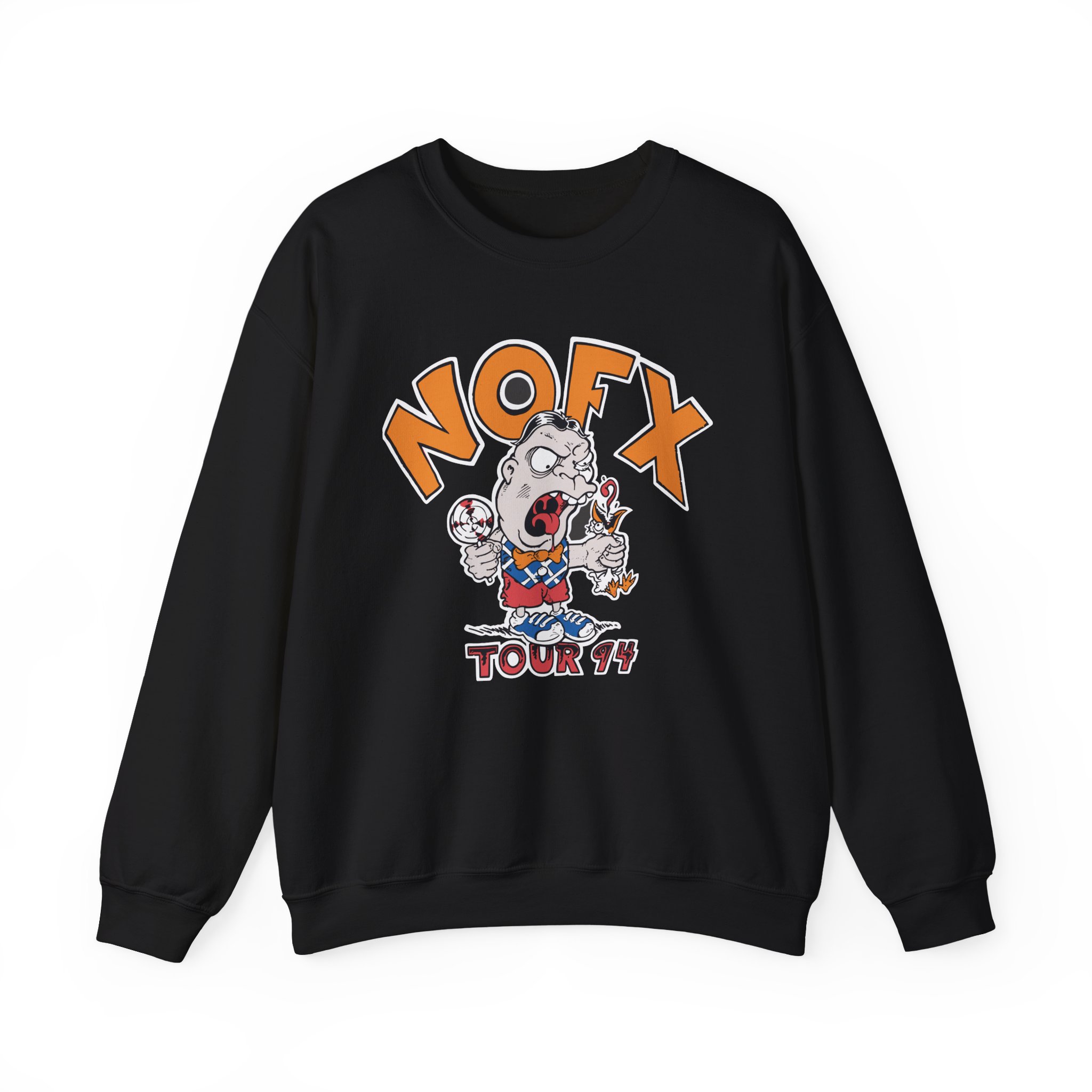 Nofx Lollipop Guy Unisex Heavy Blendâ„¢ Crewneck Sweatshirt