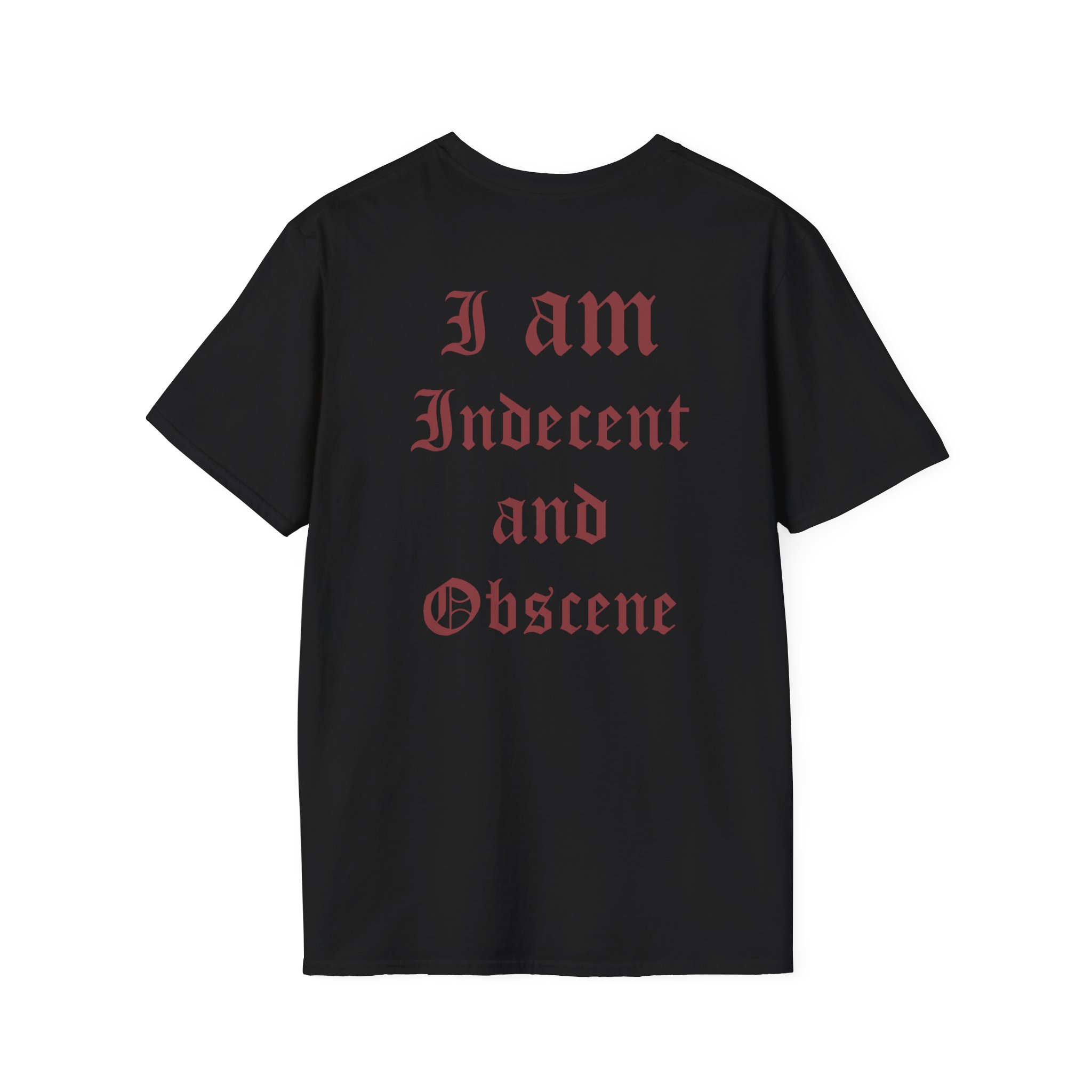 Dismember Indecent and Obscene Unisex Softstyle T-Shirt