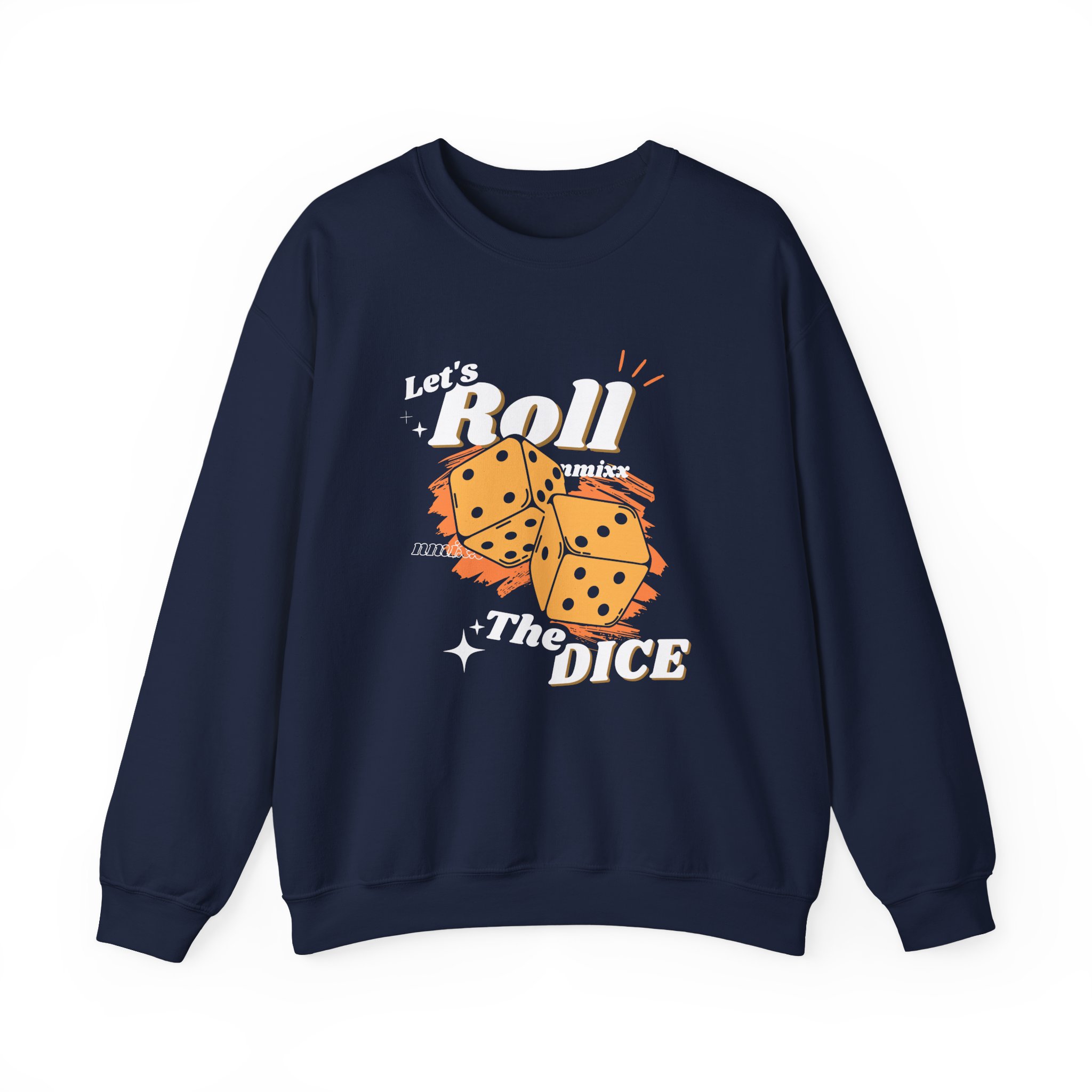 Nmixx Roll the Dice Unisex Heavy Blendâ„¢ Crewneck Sweatshirt
