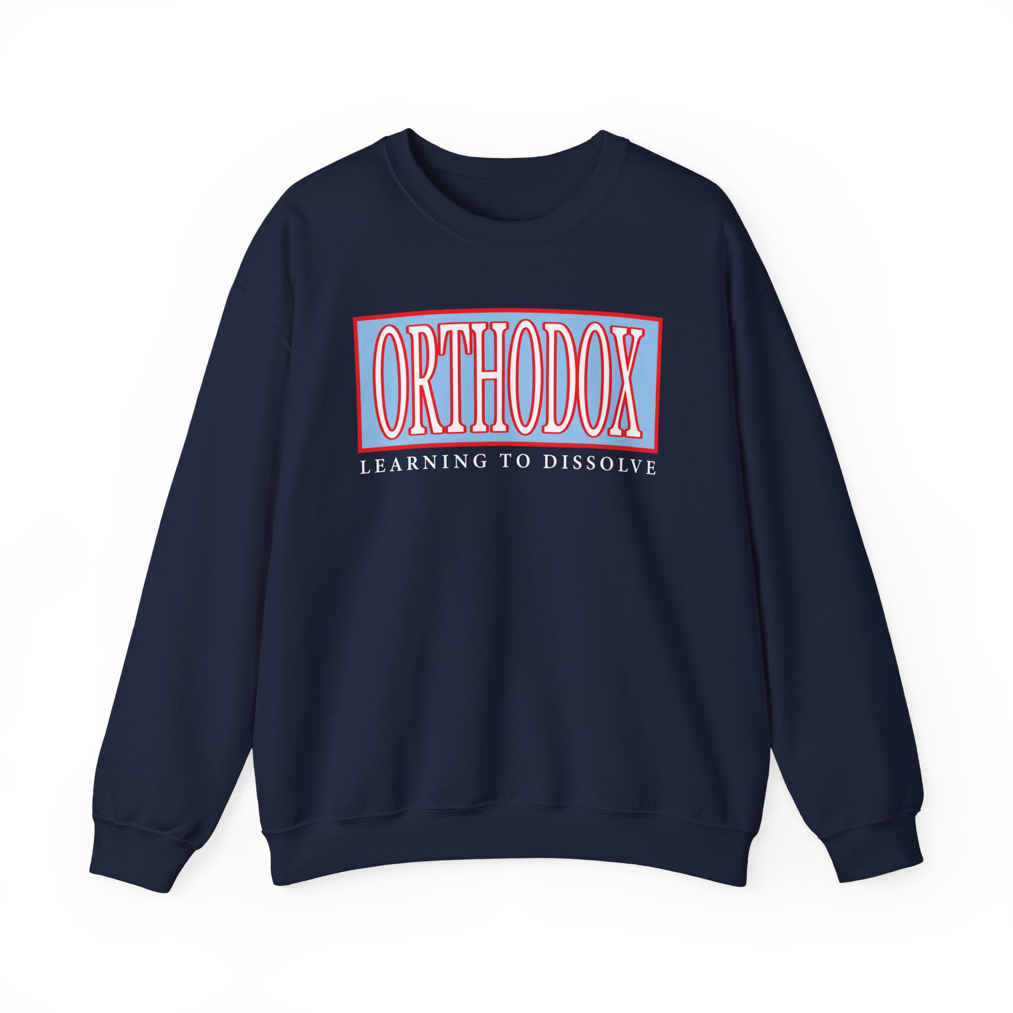 Orthodox Box Logo Unisex Heavy Blendâ„¢ Crewneck Sweatshirt